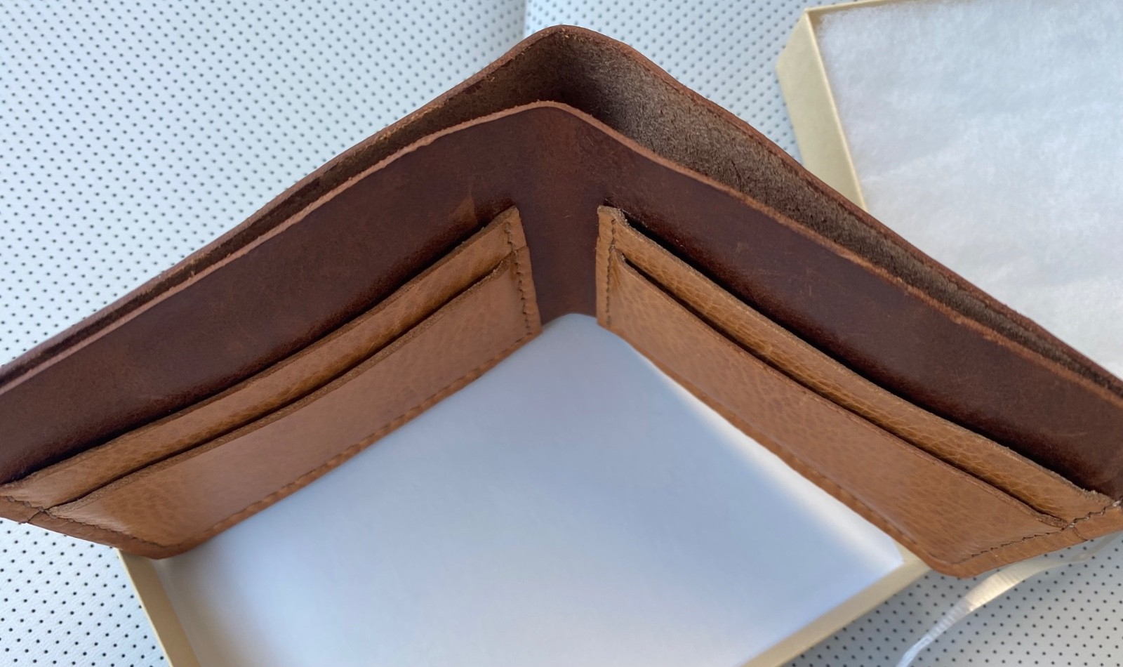 Kirklands Brothers Bifold Wallet for Men – Brown