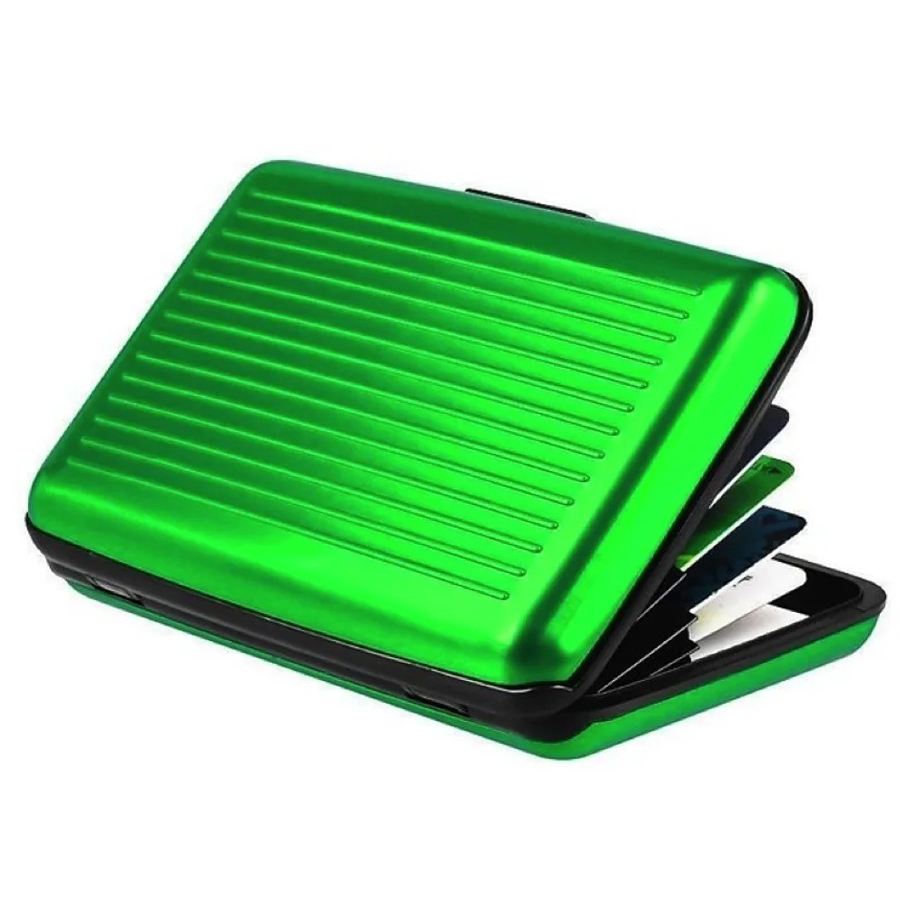 Pocket Waterproof Business ID Credit Card Wallet Holder Aluminum Metal RFID Case