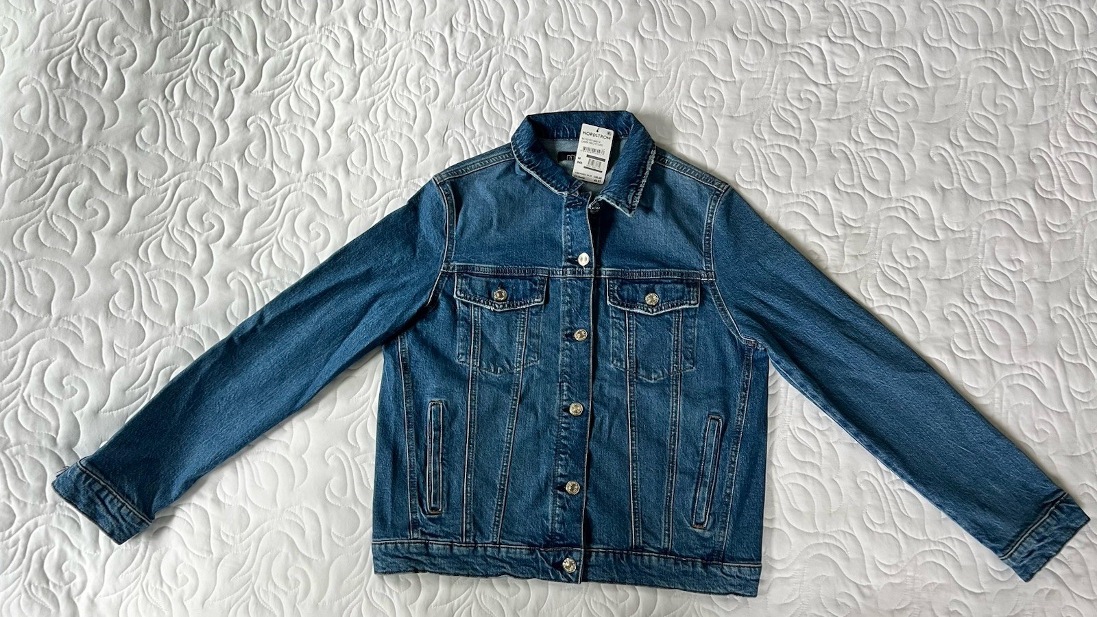 Mavi Jeans Jacket Women Denim Classic Jacket Size M New With Tag