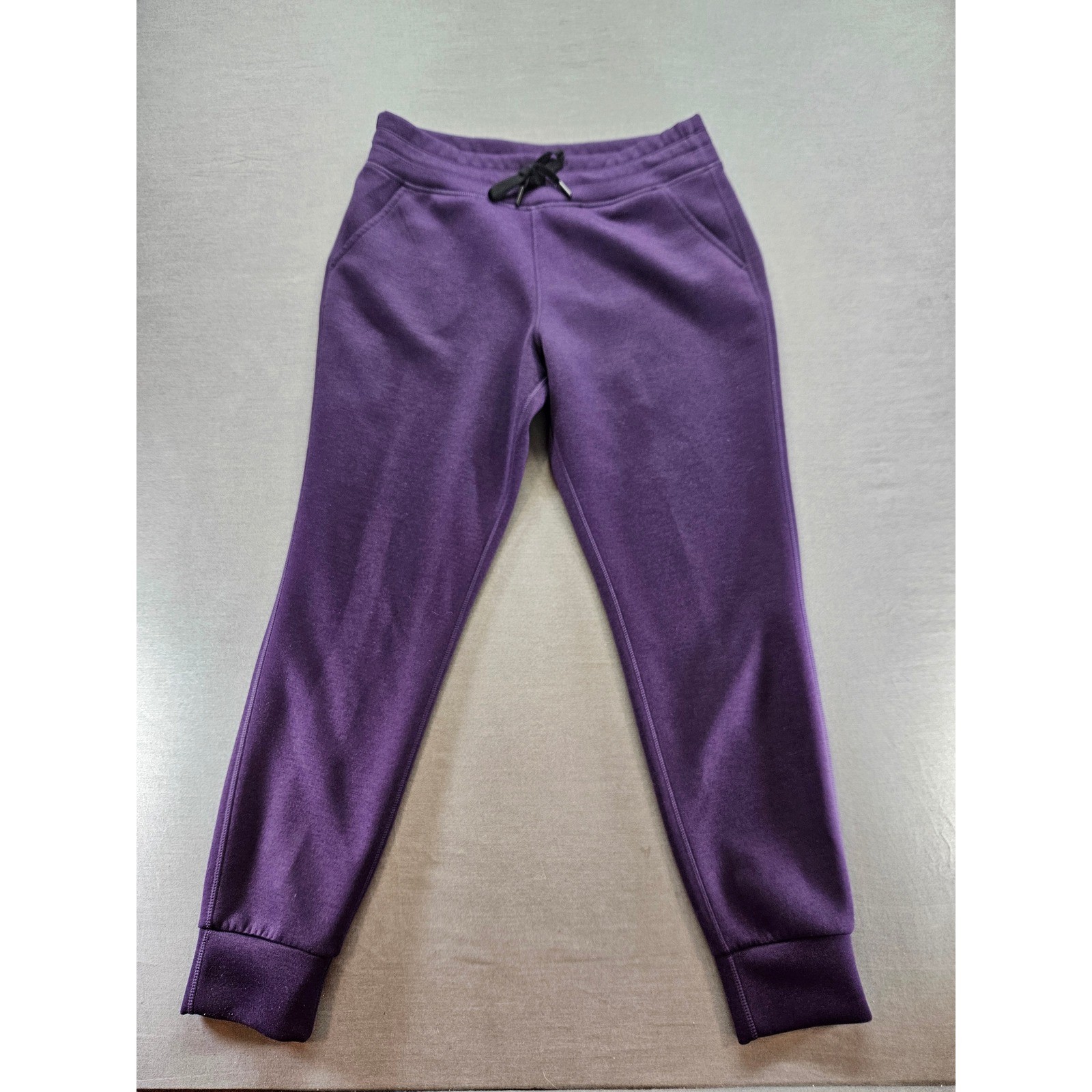 32 Degrees Heat Ladies Fleece Tech Jogger Pants Purple Medium T184916 Activewear