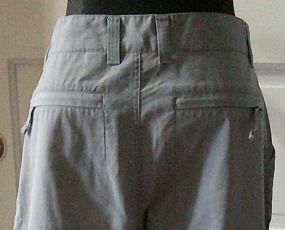 90’s OLD NAVY Gray & Black Flat Pants Slacks Trouser 12