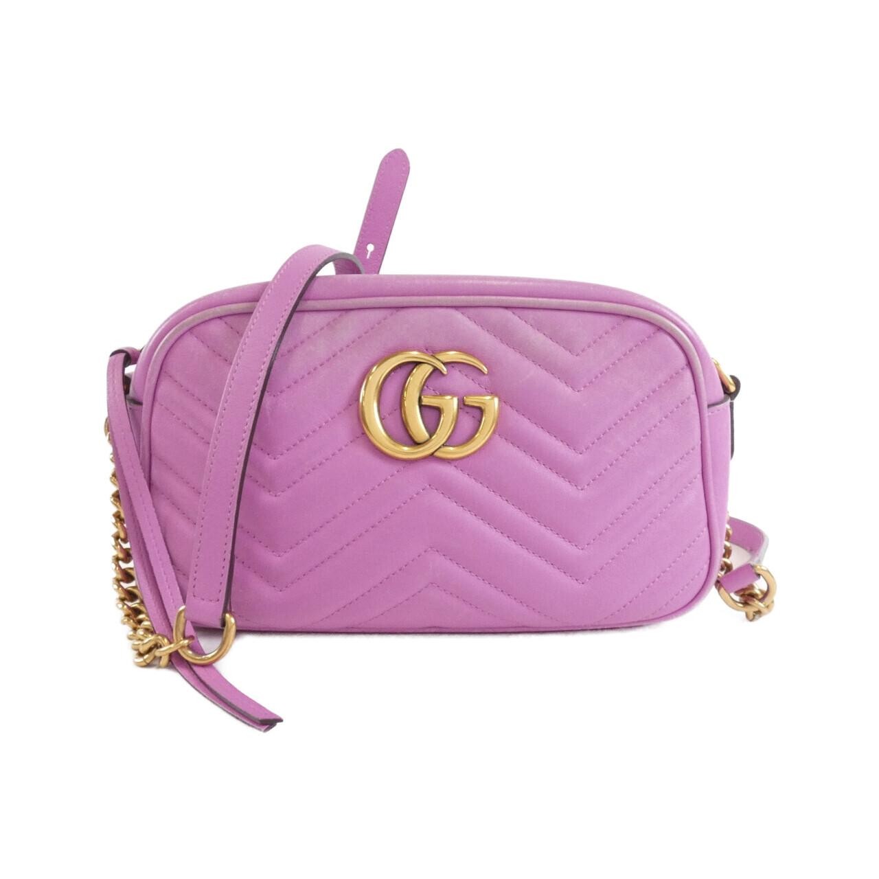 Authentic Gucci GG Marmont 447632 DRW1T Shoulder Bag #270-004-176-6306