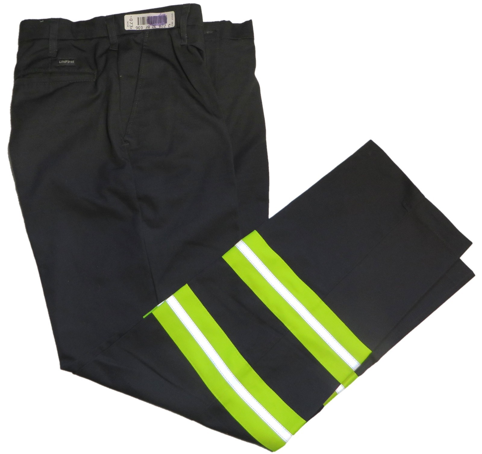 Used Hi-Vis High Visibility Reflective Uniform Work Pants Cintas Redkap etc