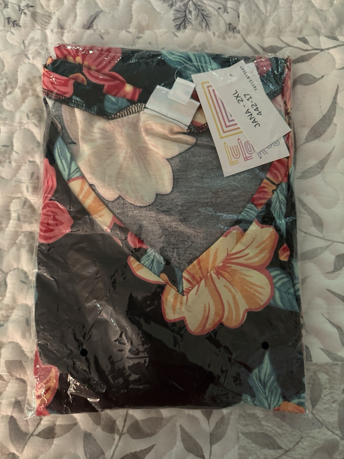 NWT LuLaRoe 3XL Jana Empire Waist Swing Top – As Pictured