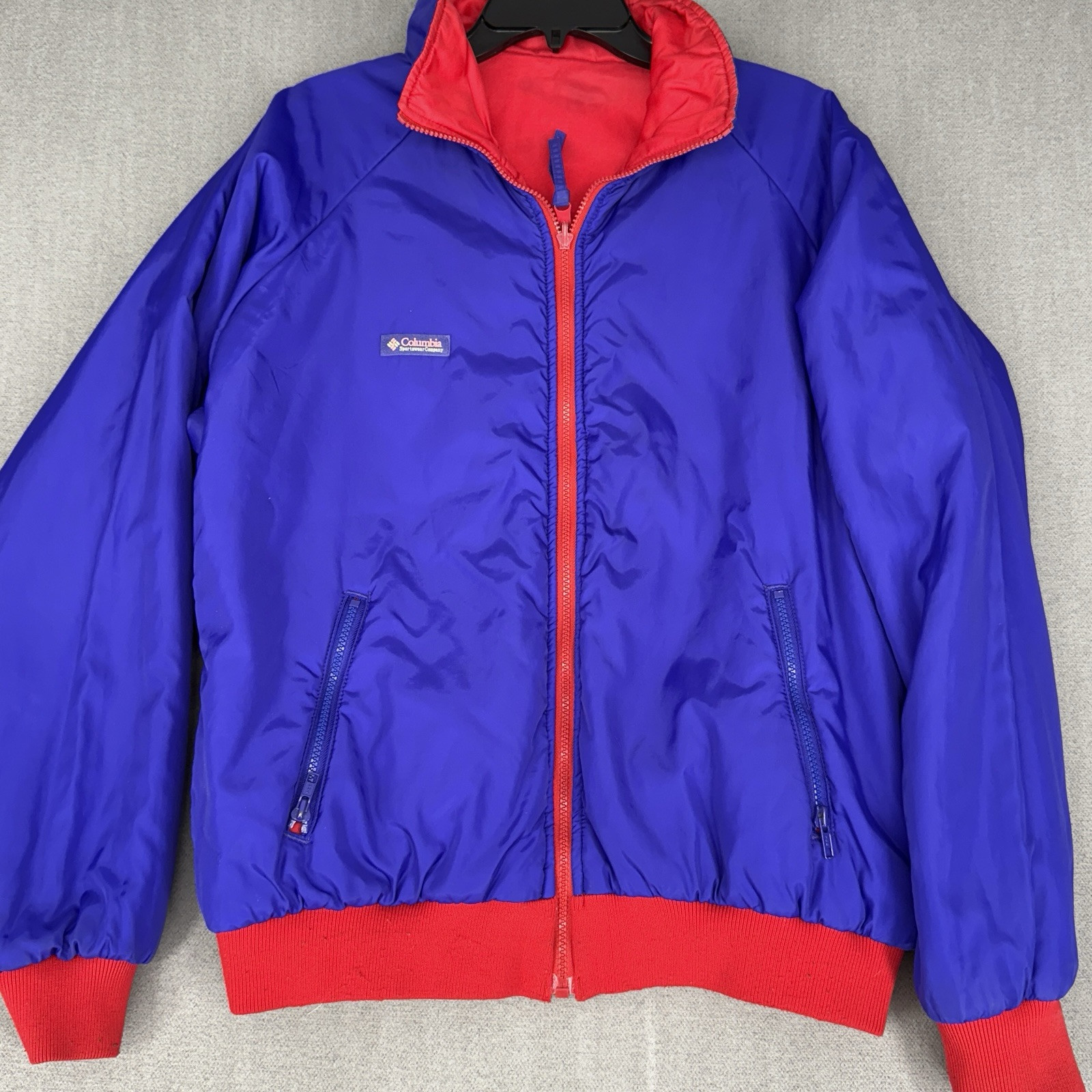 90s Columbia Jacket Men L Black Radial Sleeve 3-in-1 Reversible Ski Switcheroo