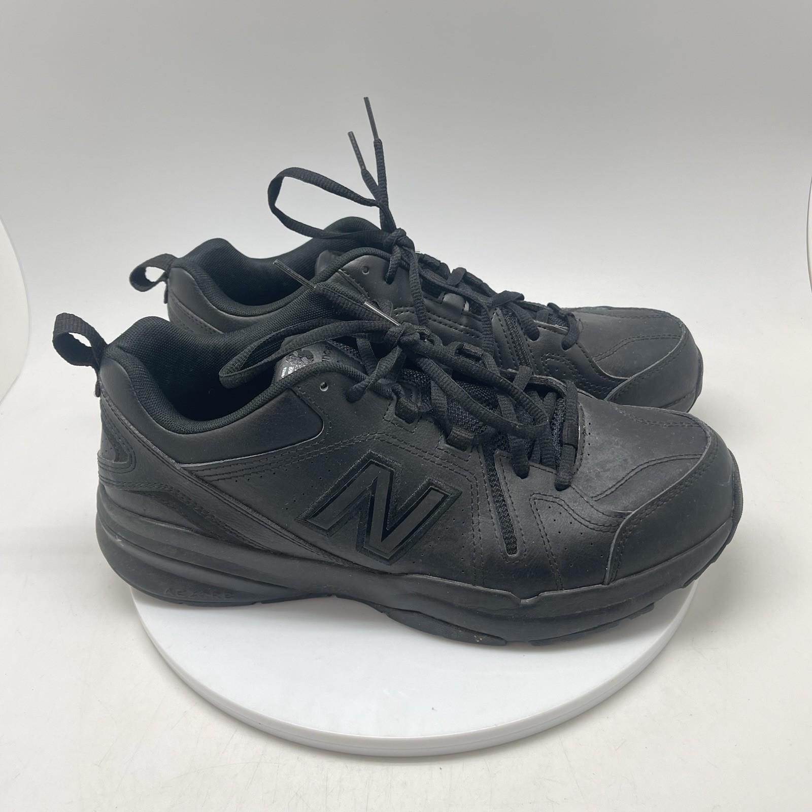 New Balance Sneakers Mens 10 D 608 V5 MX608AB5 Black Casual Athletic Shoes See