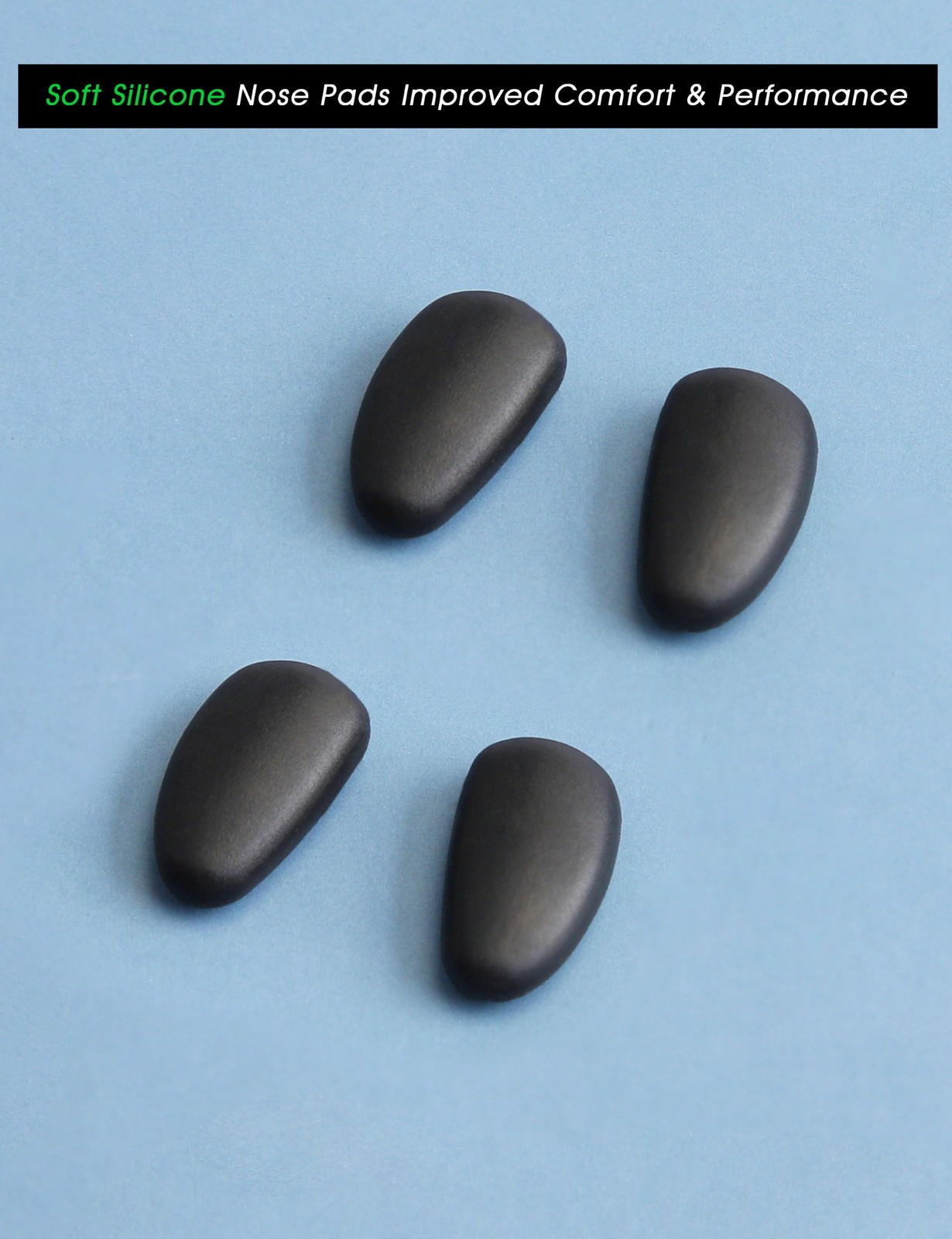 Replacement Nose Pads Nose Piece for Maui Jim Big Wave MJ440 MJ415 Sunglasses