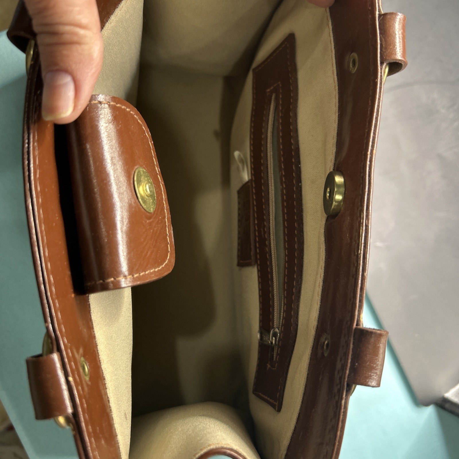 RSL Made In Paraguay Hair On Hide Purse