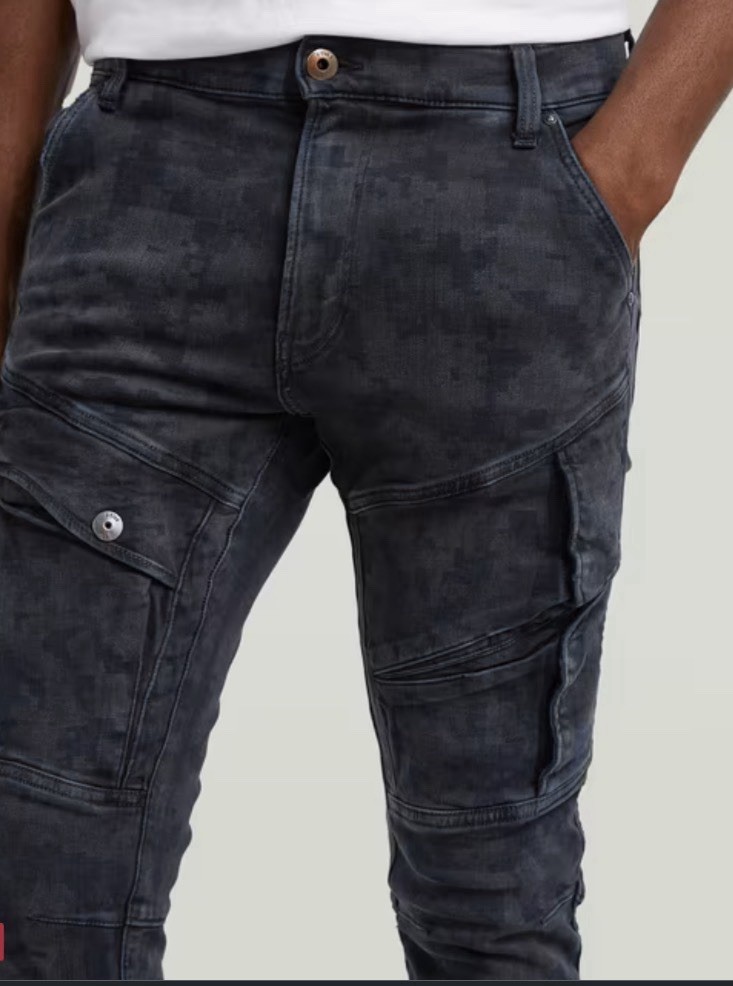 G-Star Raw Airblaze 3d Skinny Jeans Worn In Himalayan Blue Men’s Sz 34X32