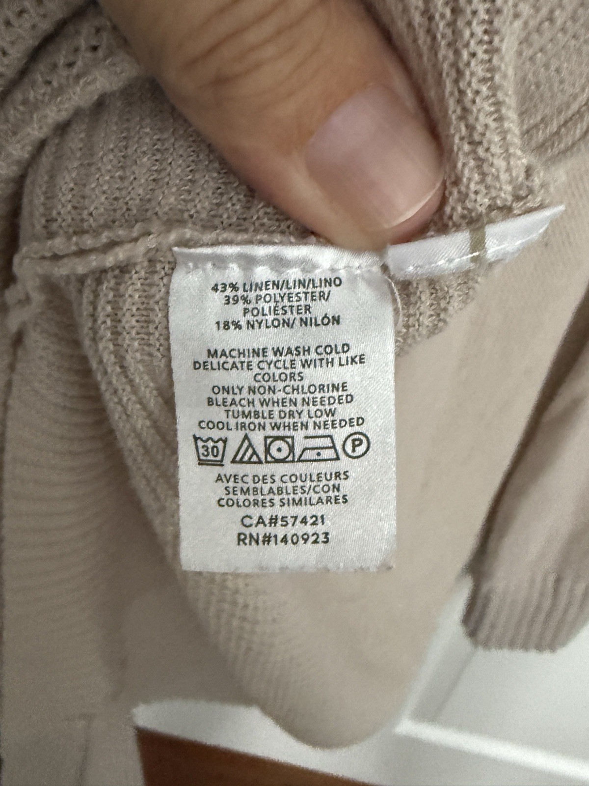 Loft Small Casual Duster Cardigan Sweater Linen Blend All Seasons See Photos!