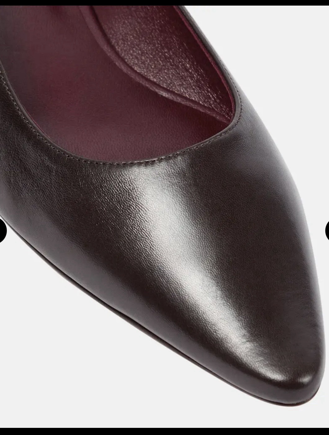 The Row Claudette Leather Ballet Flats