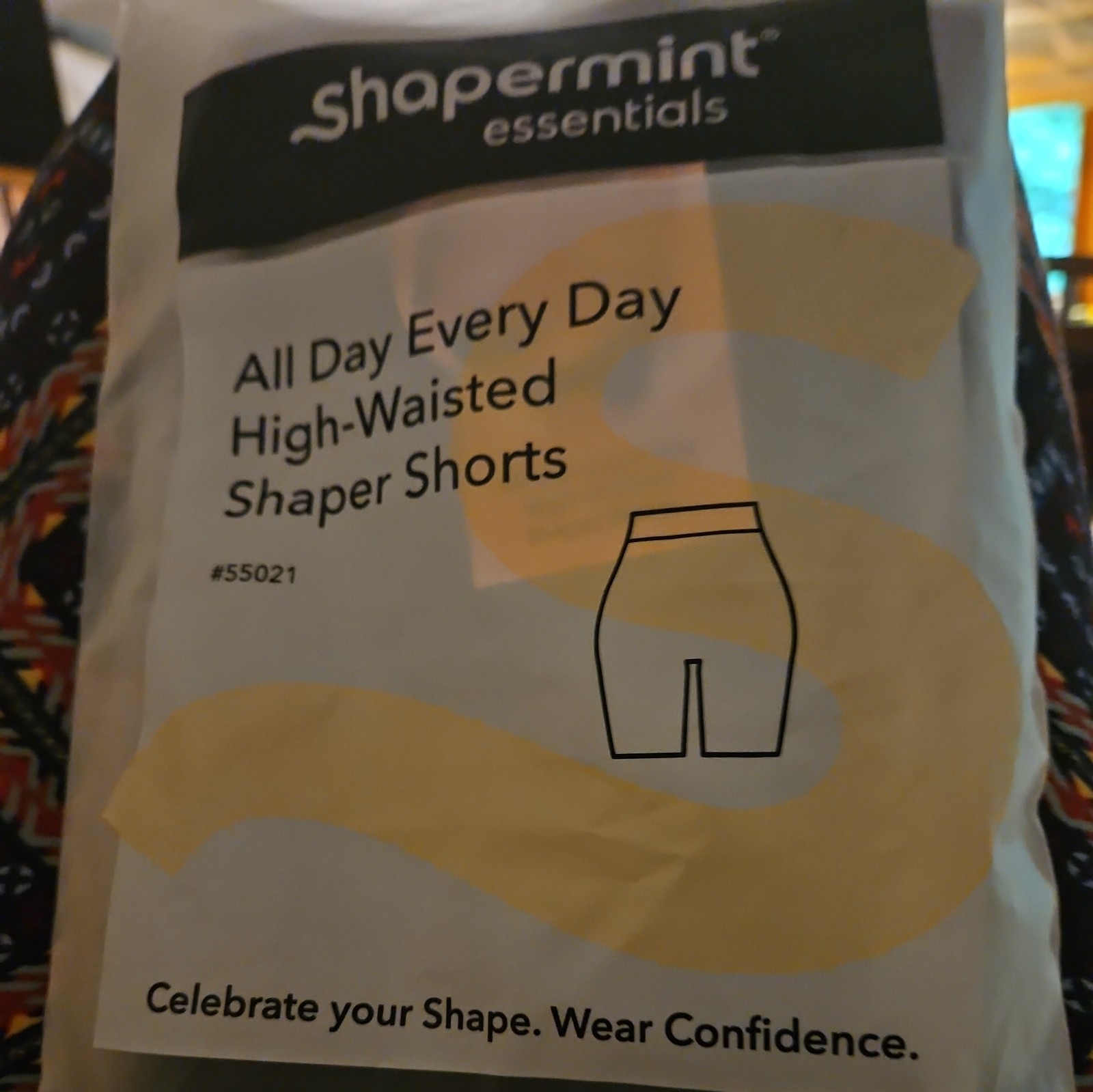 Shapermint Essentials All Day Everyday High Waist Shaper Shorts Black XL/XXL NWT