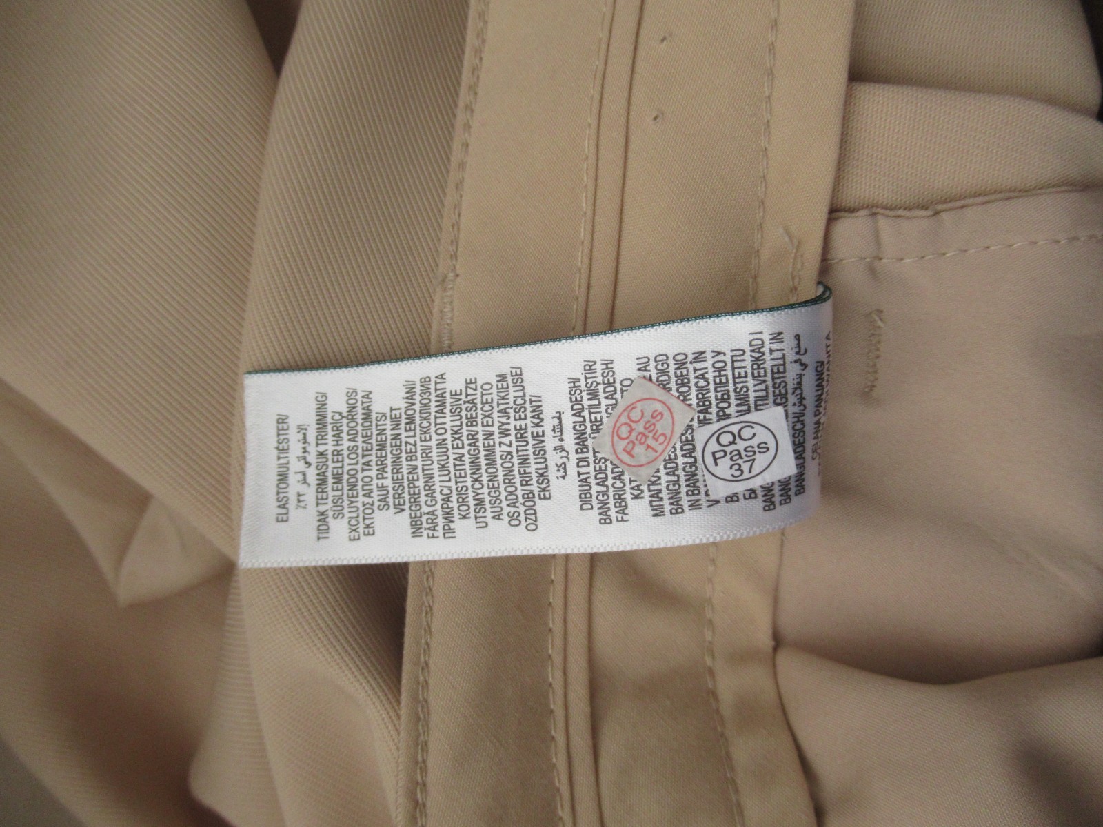 Marks & Spencer Hessian (Beige) Wide Leg Trousers Size 14