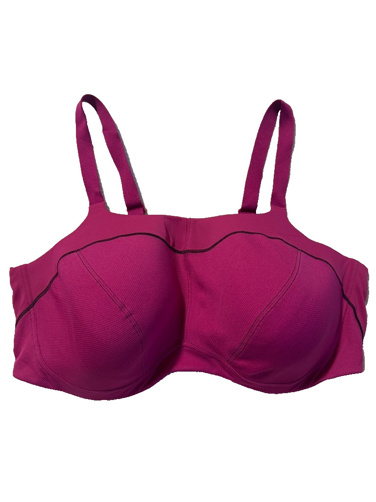 Half Moon Active by Modern Movement Sports Bra 40DD Underwire High Impact