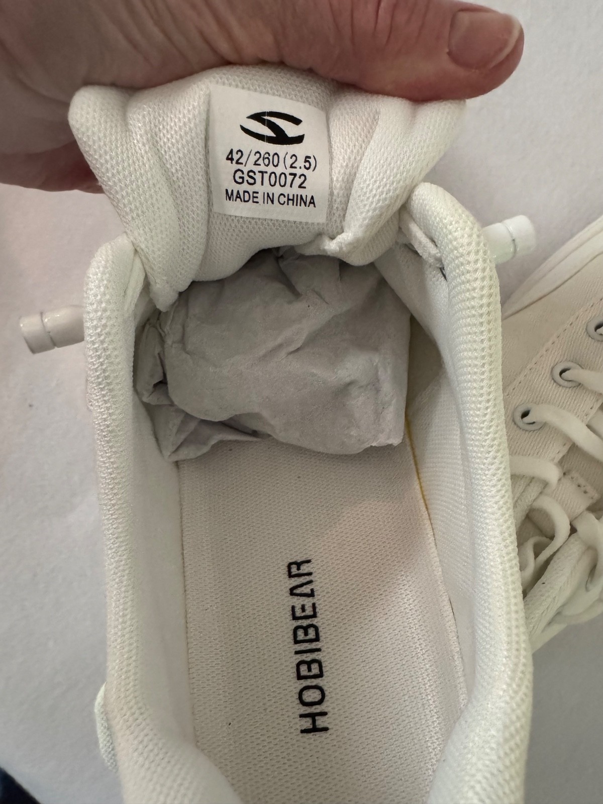 Hobibear Minimalist Barefoot Shoes White Size 42 Womens 10.5 Mens 8.5-9 NEW NIB