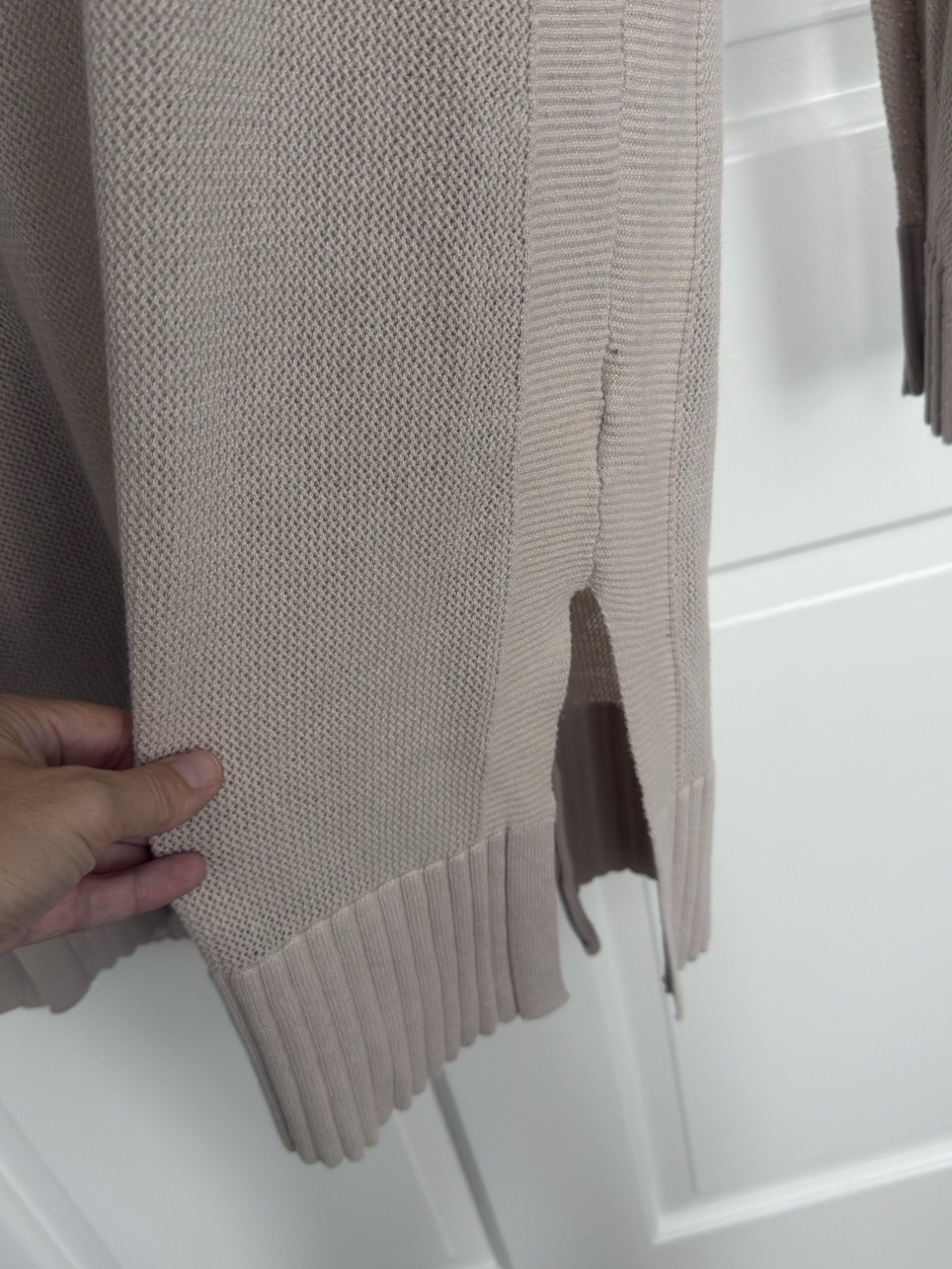 Loft Small Casual Duster Cardigan Sweater Linen Blend All Seasons See Photos!