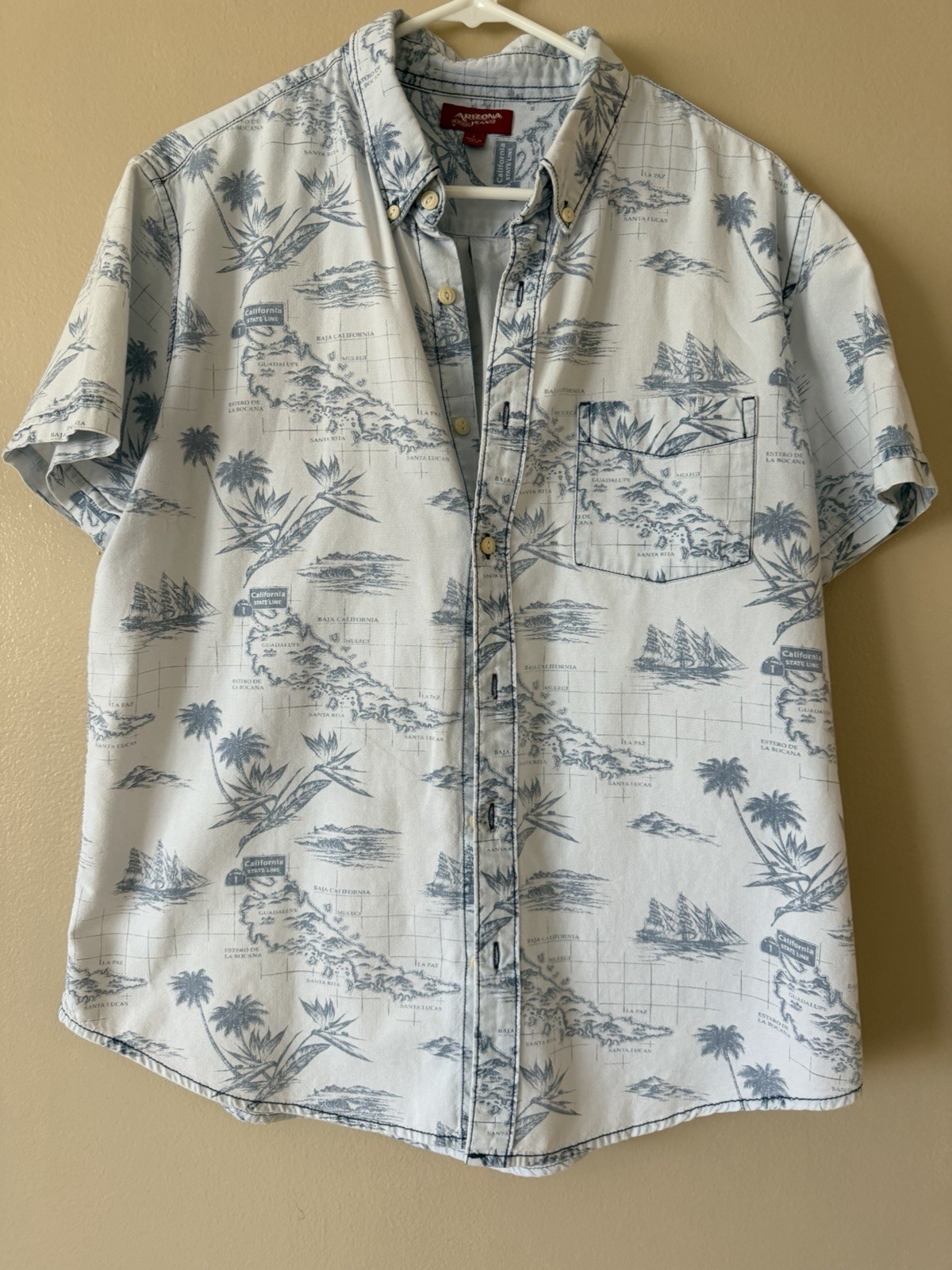 Arizona Jean Co Men’s Short Sleeve Size L