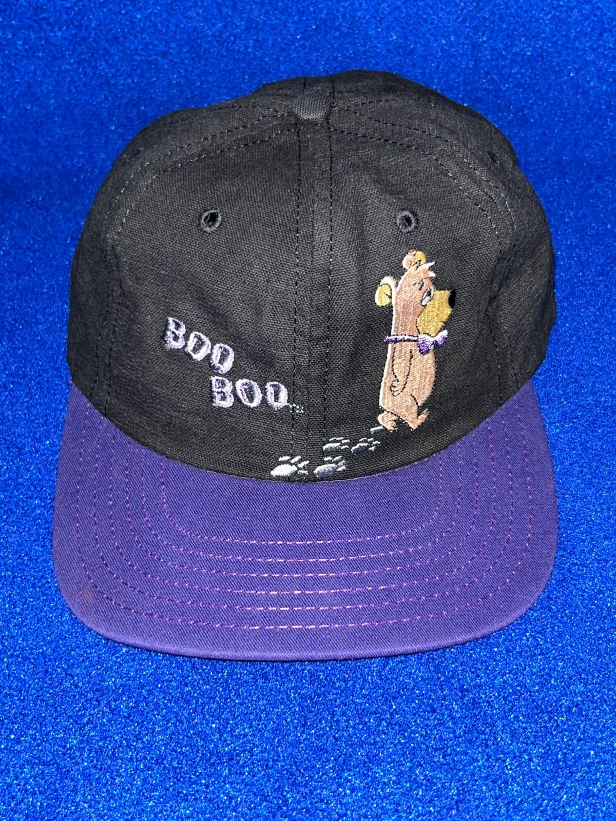 Vintage Yogi Bear Boo Boo Hat 1992 Paramount Snapback Cap OSFA Made in USA