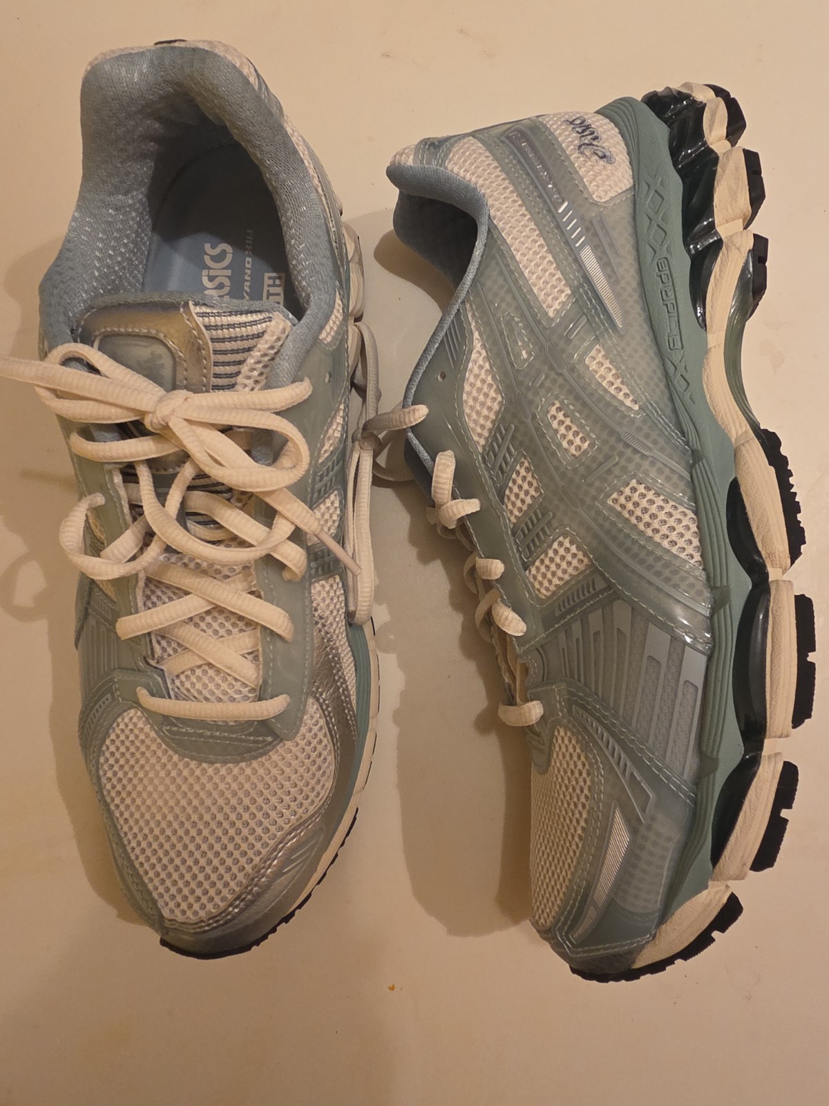 Kith Ronnie Fieg ASICS Gel-Kayano 12.1 Cream Sage Size 8.5