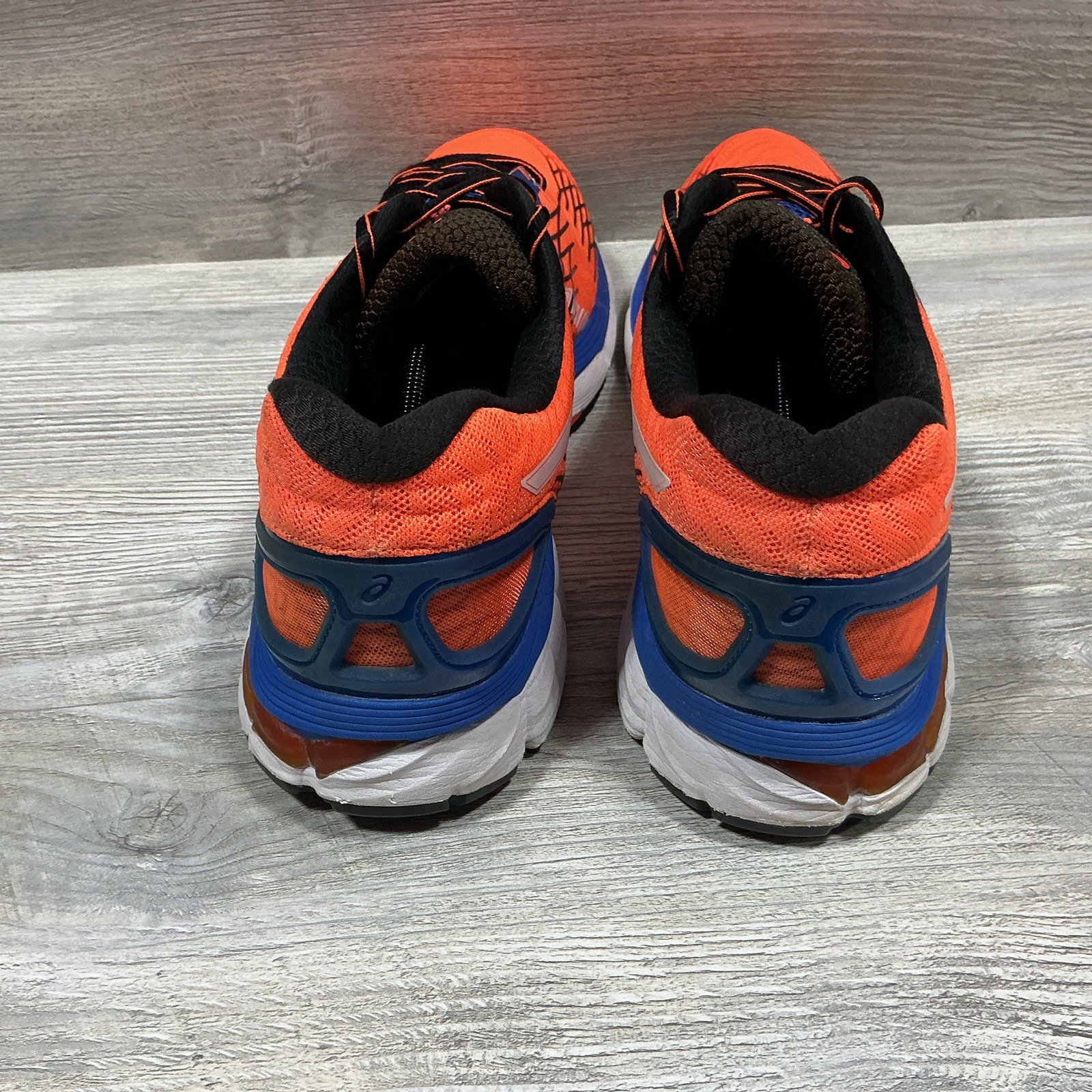 ASICS Gel Cumulus 17 Running Shoes Men’s Size 14 Sneakers Low Mesh Orange T507N