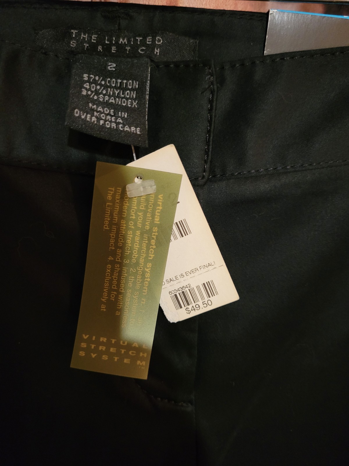 the limited cassidy fit pants size 2