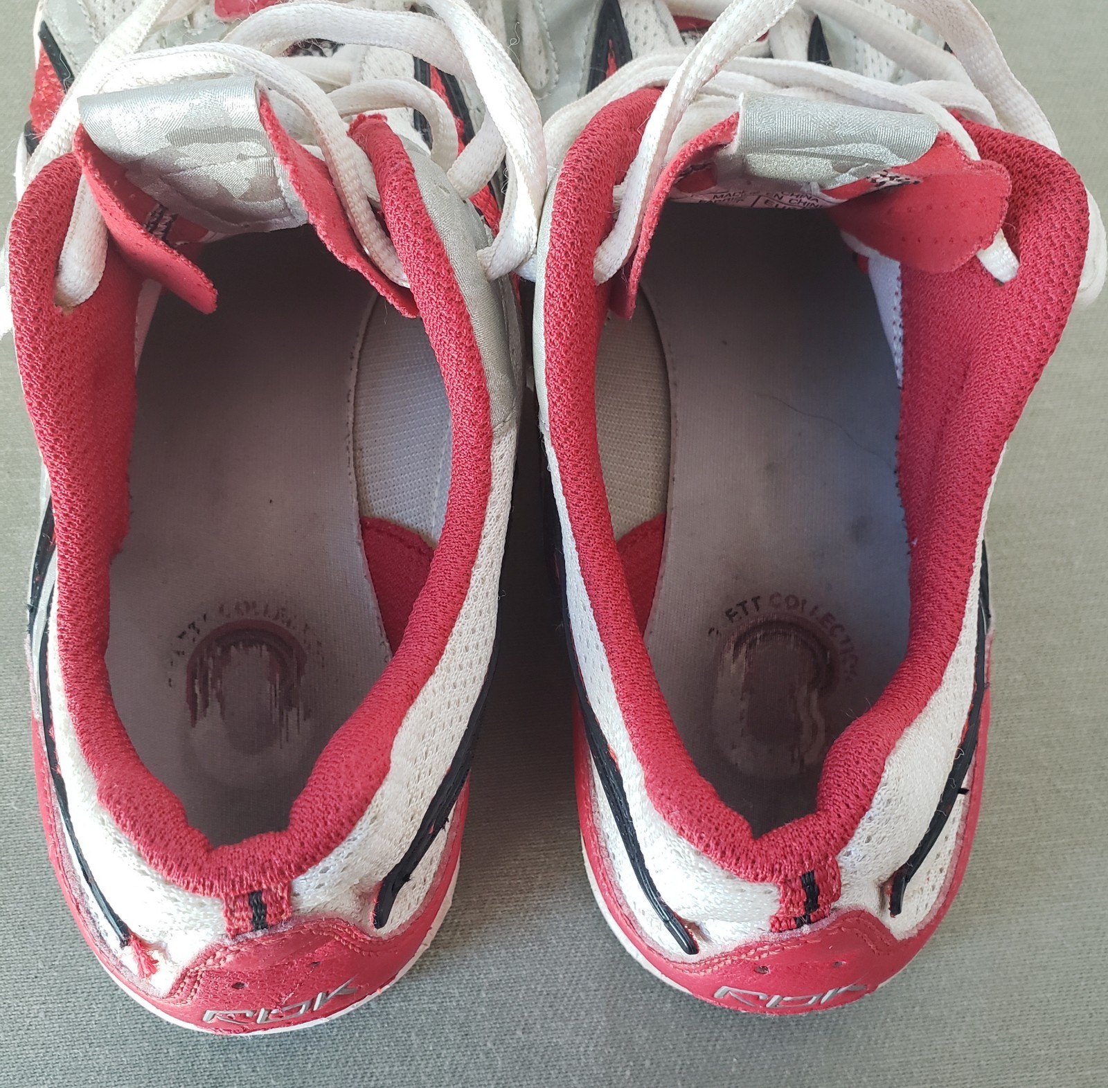VTG REEBOK Track Field Athletic Shoes Sprinting Spikes Sz.7 RA 706 FLU 30-173872