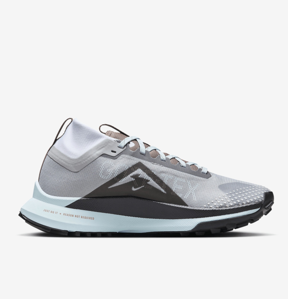 Women Nike React Pegasus Trail 4 GTX Lt Smoke Grey Shoes Goretex DJ7929-005