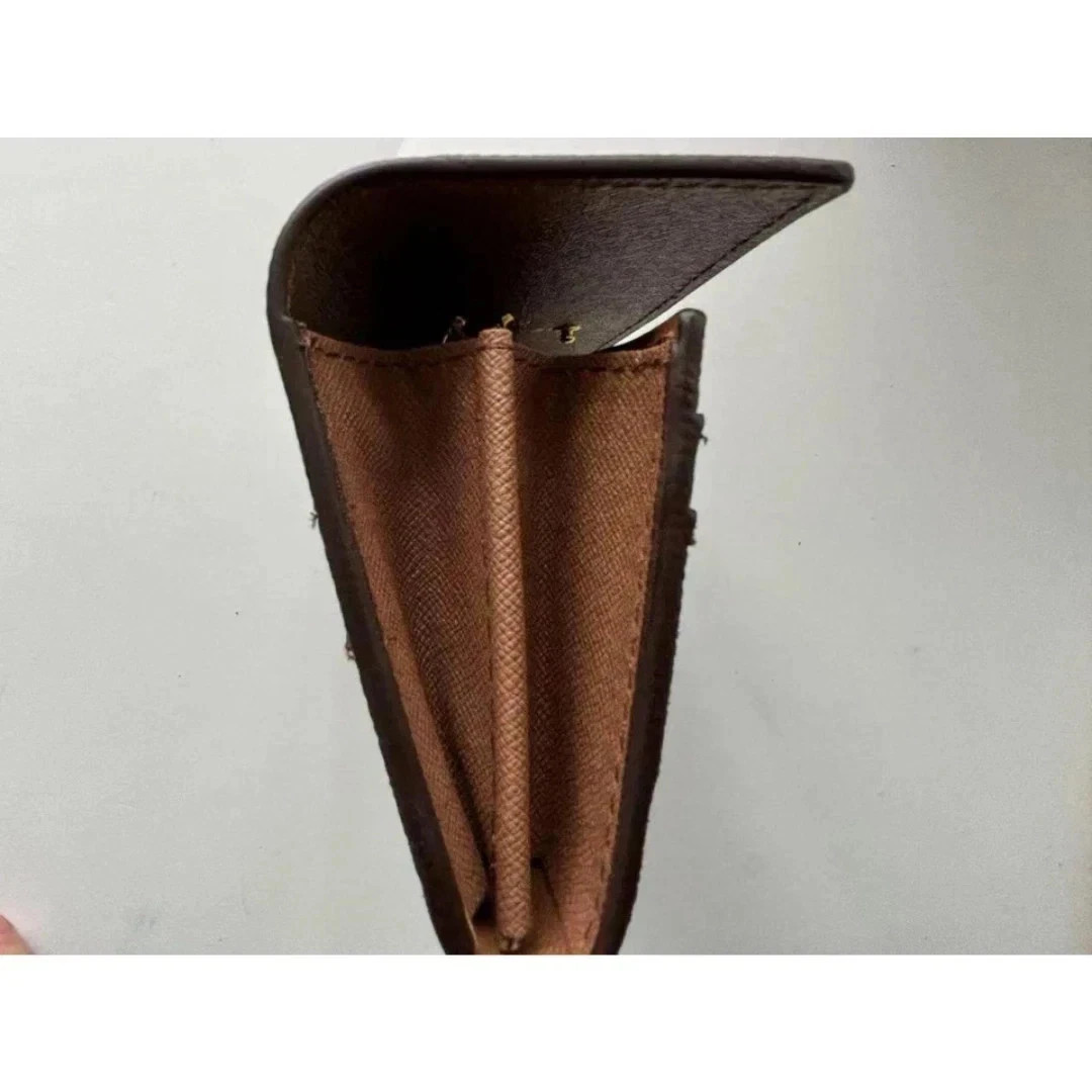 Louis Vuitton Porte Monnaie Monogram Pochette Credit Long Wallet (M61725)