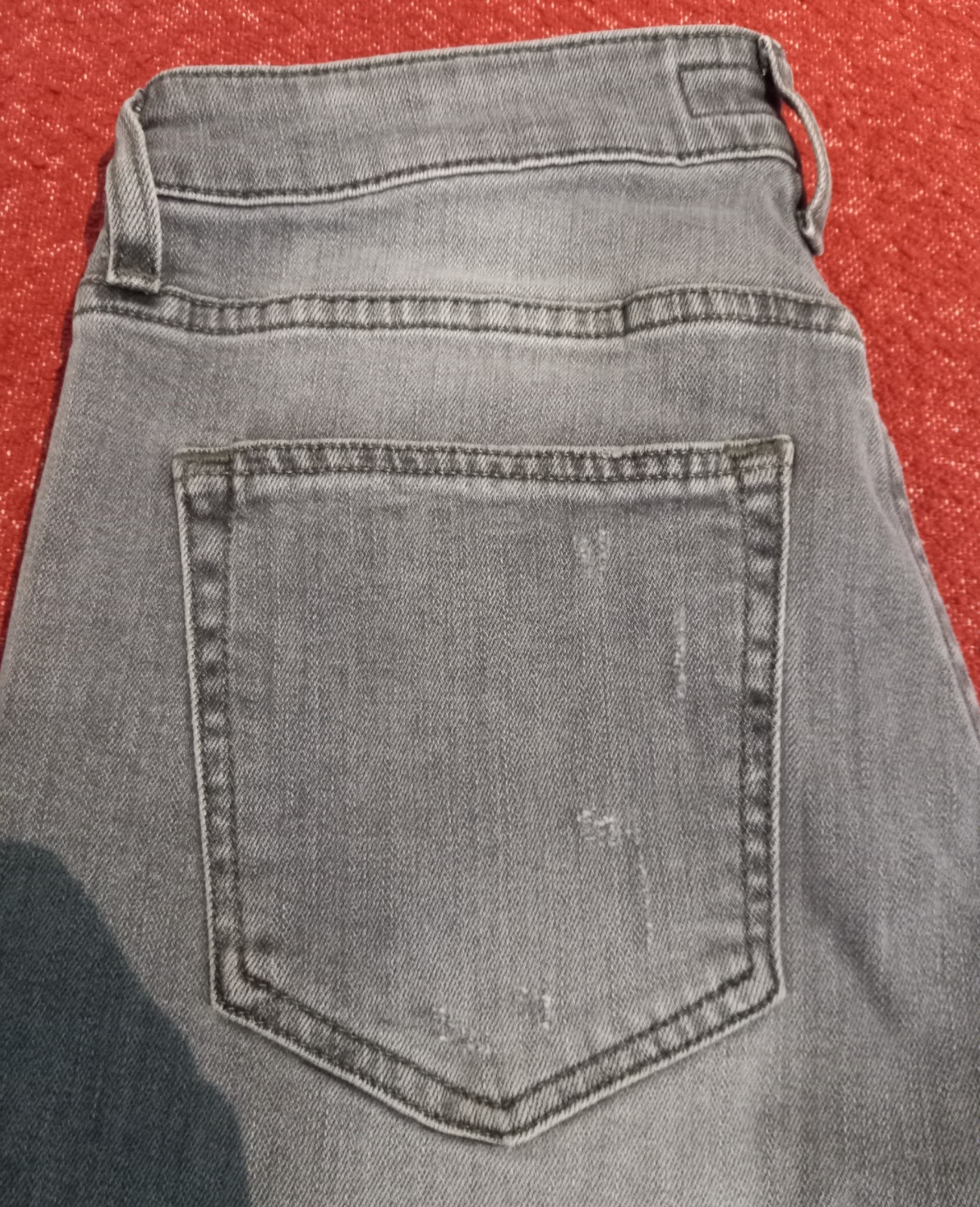 ** ** EXPRESS Mens Denim Jeans 30×32 Slim Skinny Leg, Cotton blend, Vintage Gray