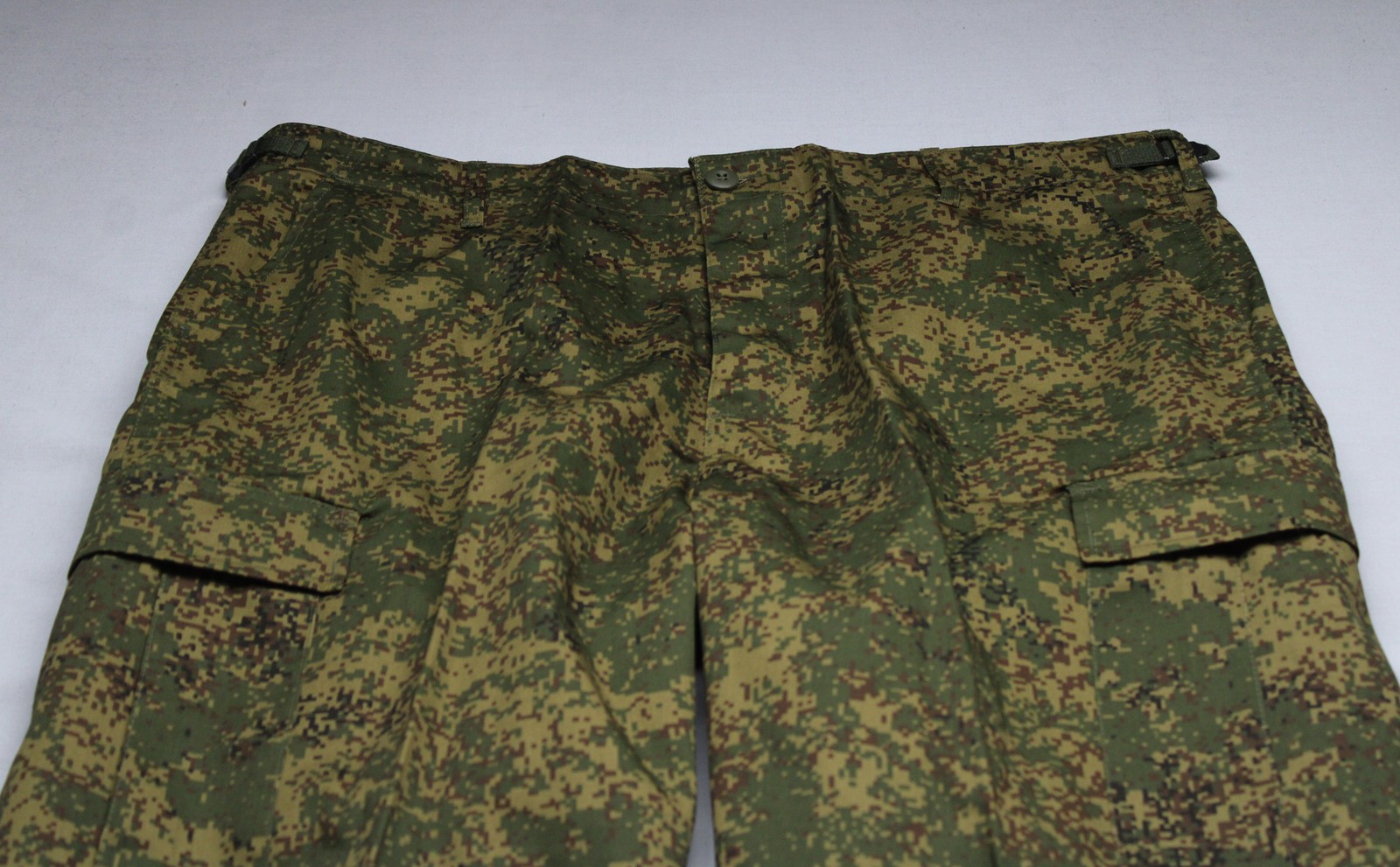Mil-Tec Men’s Button Fly Camouflage Print Military Pants JL3 Green Size 2XL