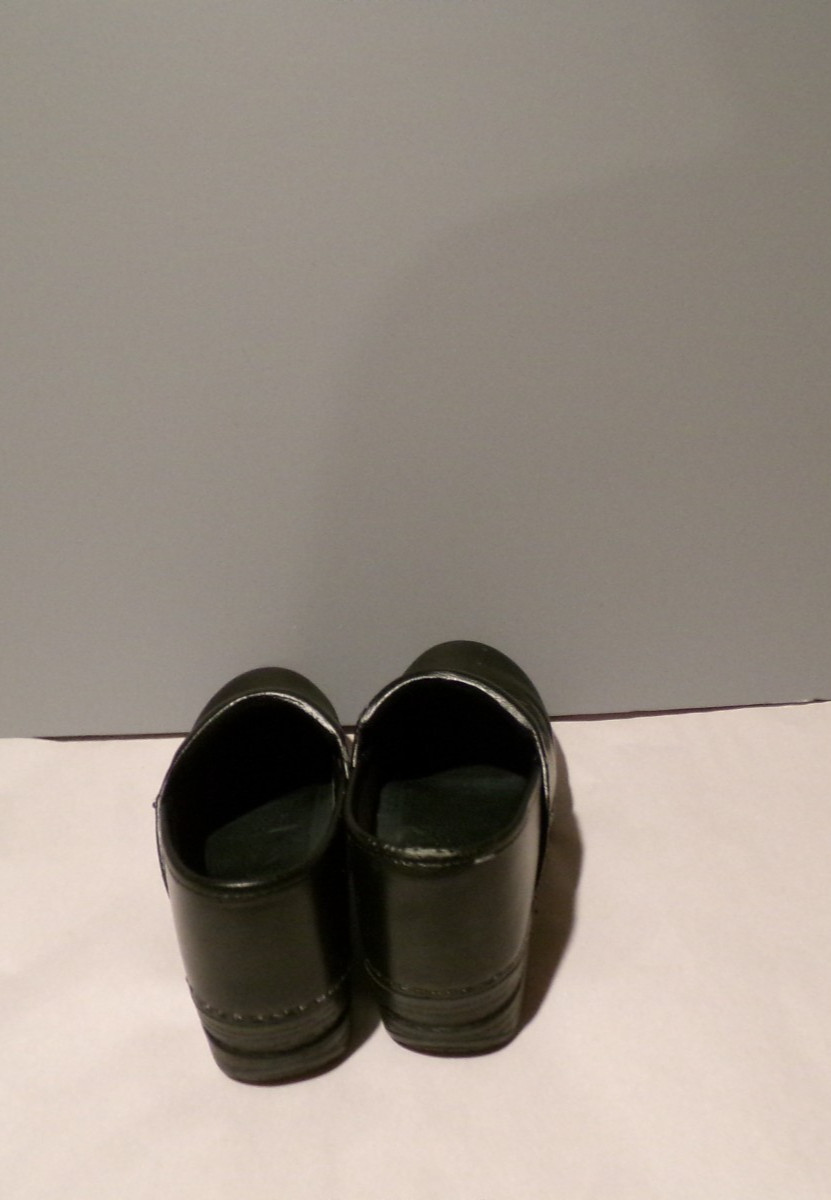Dansko Professional Clog Black Leather Comfort EU 38 US 8-8.5