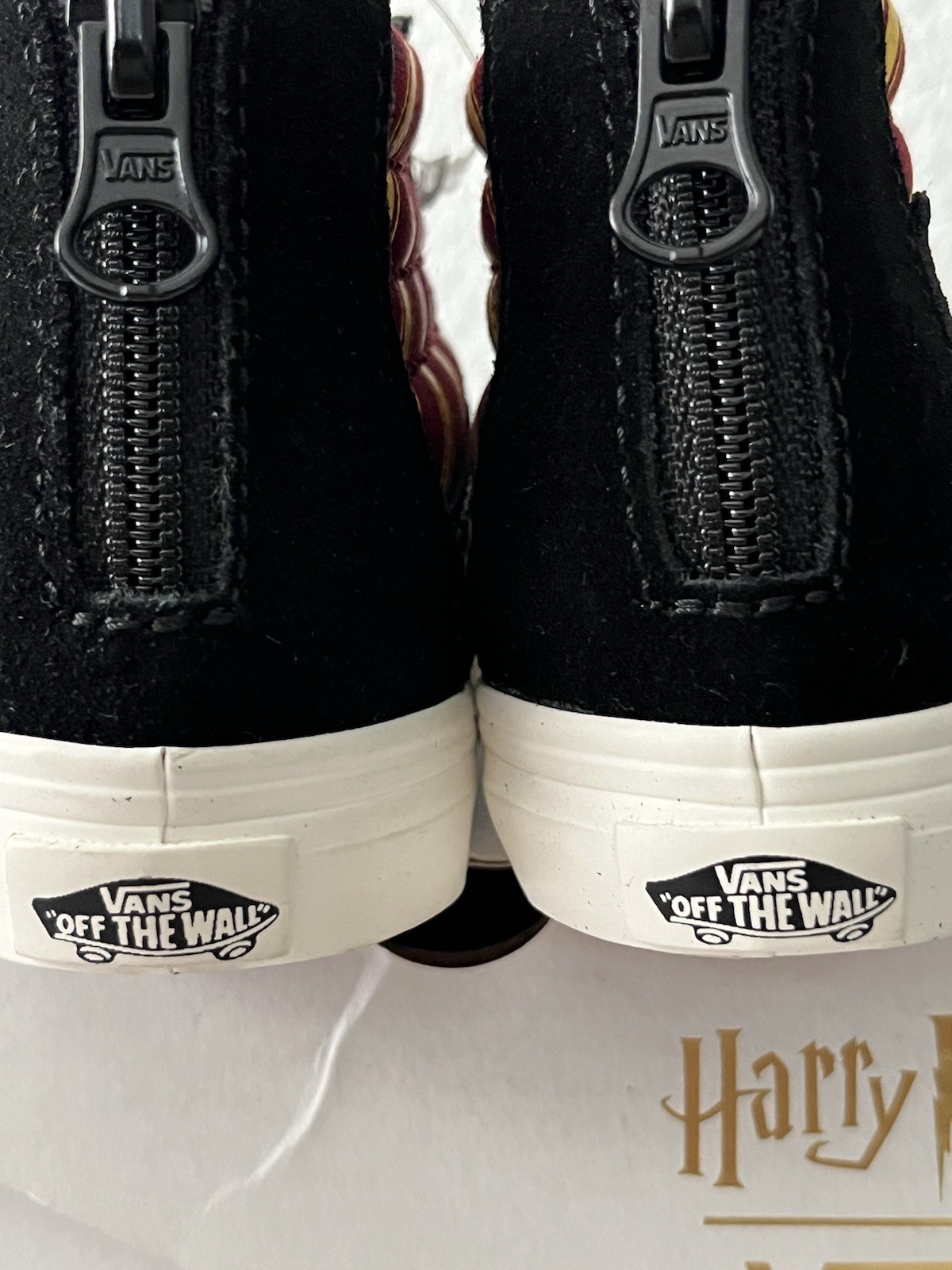 Vans Harry Potter Ski-Hi Zip Gryffindor Shoes Kids Size 8 Hightop