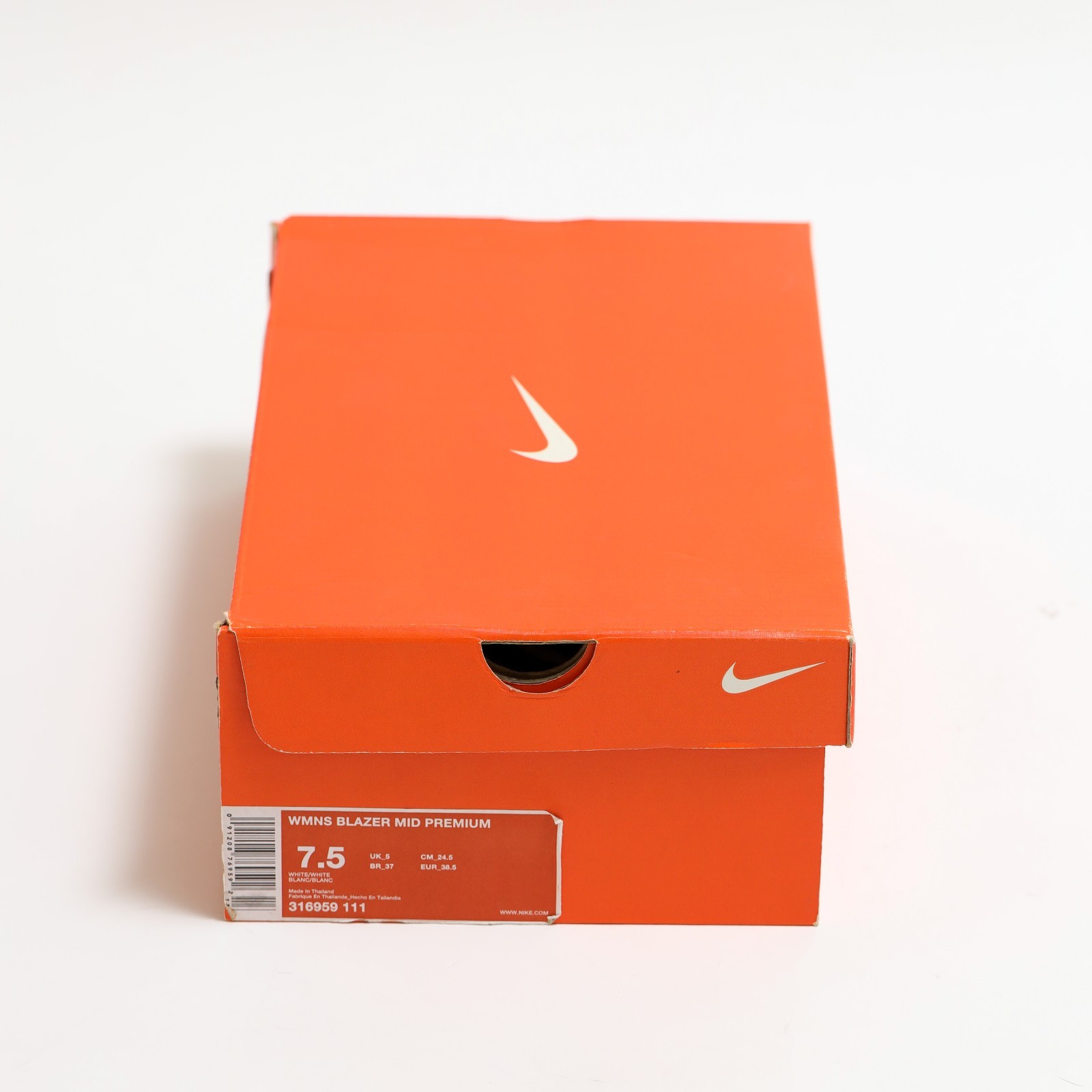 Nike Blazer Mid Premium ‘Zebra’ Womens 7.5 White Blanc 316959-111 2007