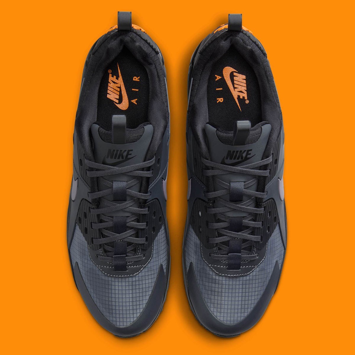 Nike Air Max 90 Drift Black Bright Ceramic Mens Sports Sneaker IO1908-001