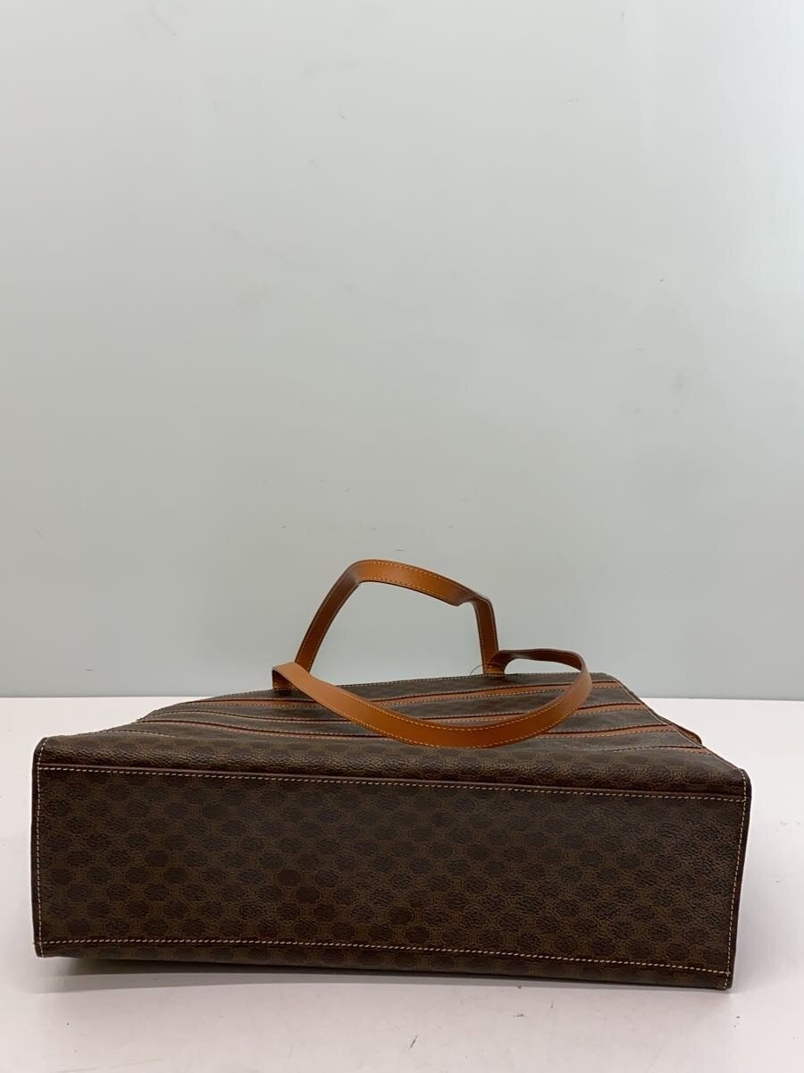 Used Celine Tote Bag/Leather/Brw/Allover Pattern/Mc96/Macadam Bag
