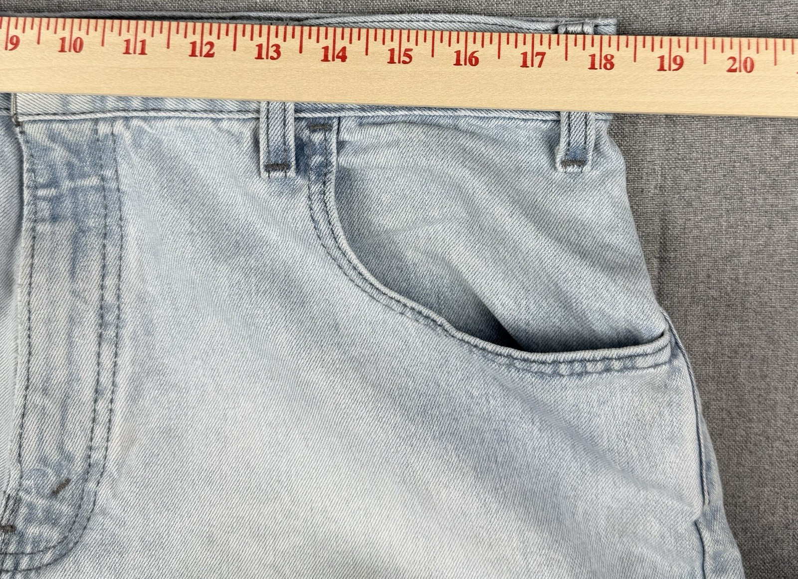 Levi’s Silvertab Baggy Fit Jeans Mens 36×32 Light Wash Vintage USA Made
