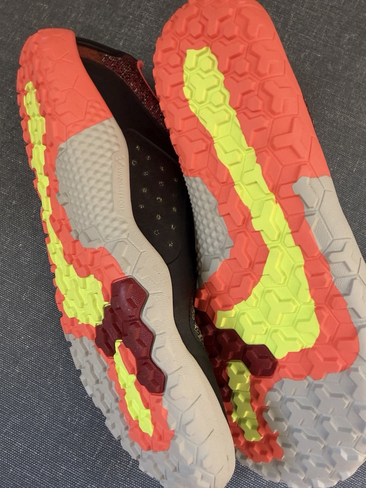 VivoBarefoot Primus Trail III All Weather FG Low Top Lace-Up Textile Yellow