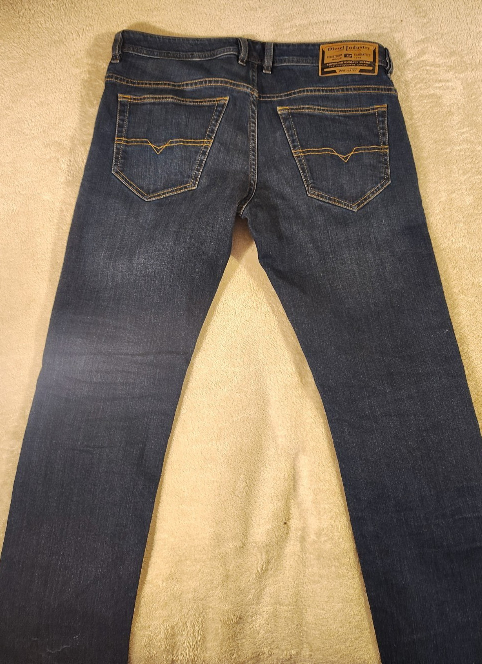 Diesel THOMMER-R Men’s W34 L31 RM065 Slim Fit Blue Stretch Flex Denim Jeans Dark