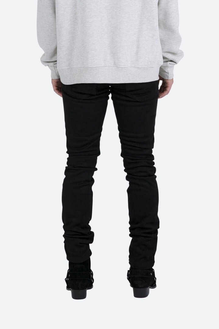 MNML M318 Suede Denim SIZE 31 IN BLACK
