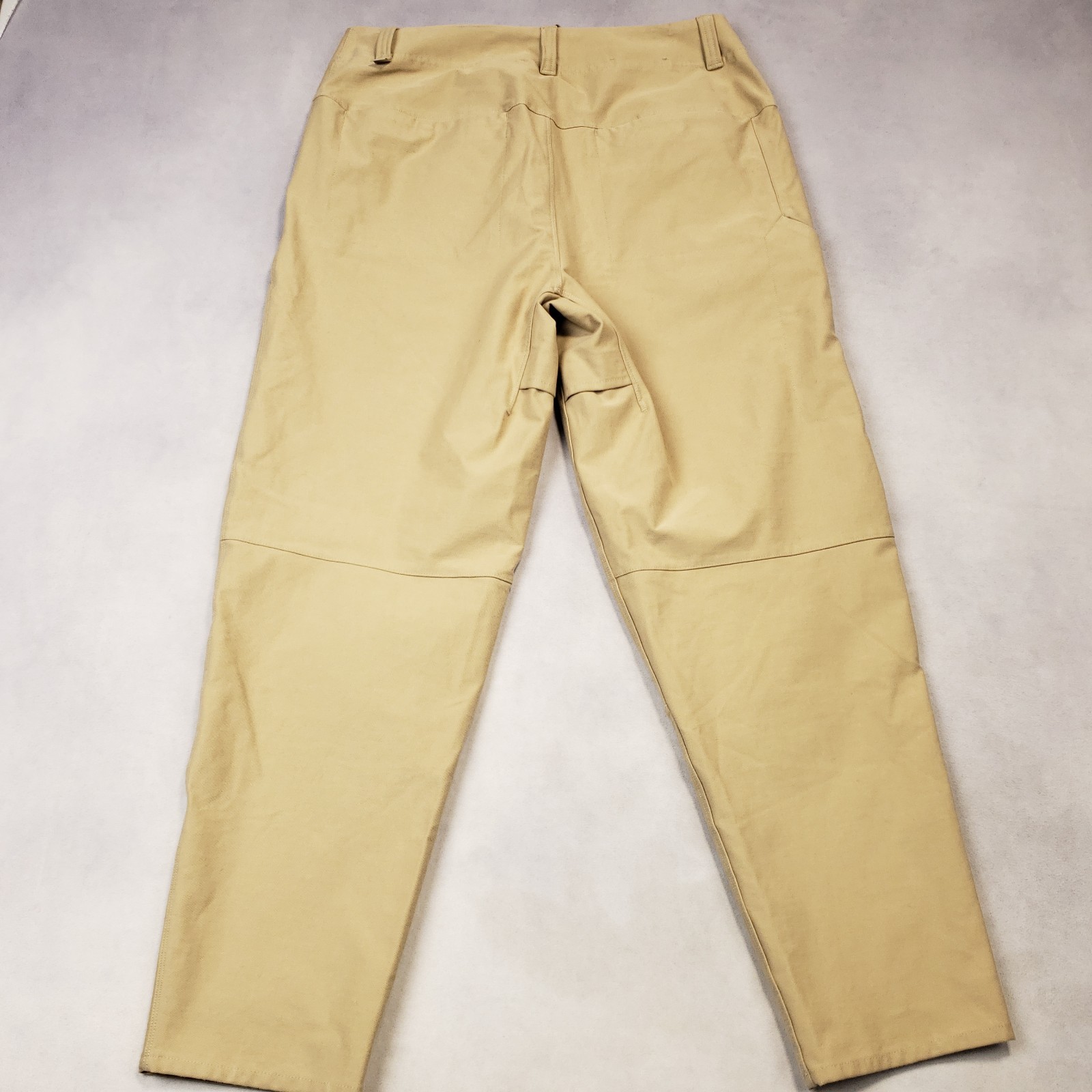 Lululemon Pants Men 30 X 27.5 Tan Drawstring Flat Front Slash Pocket Performance