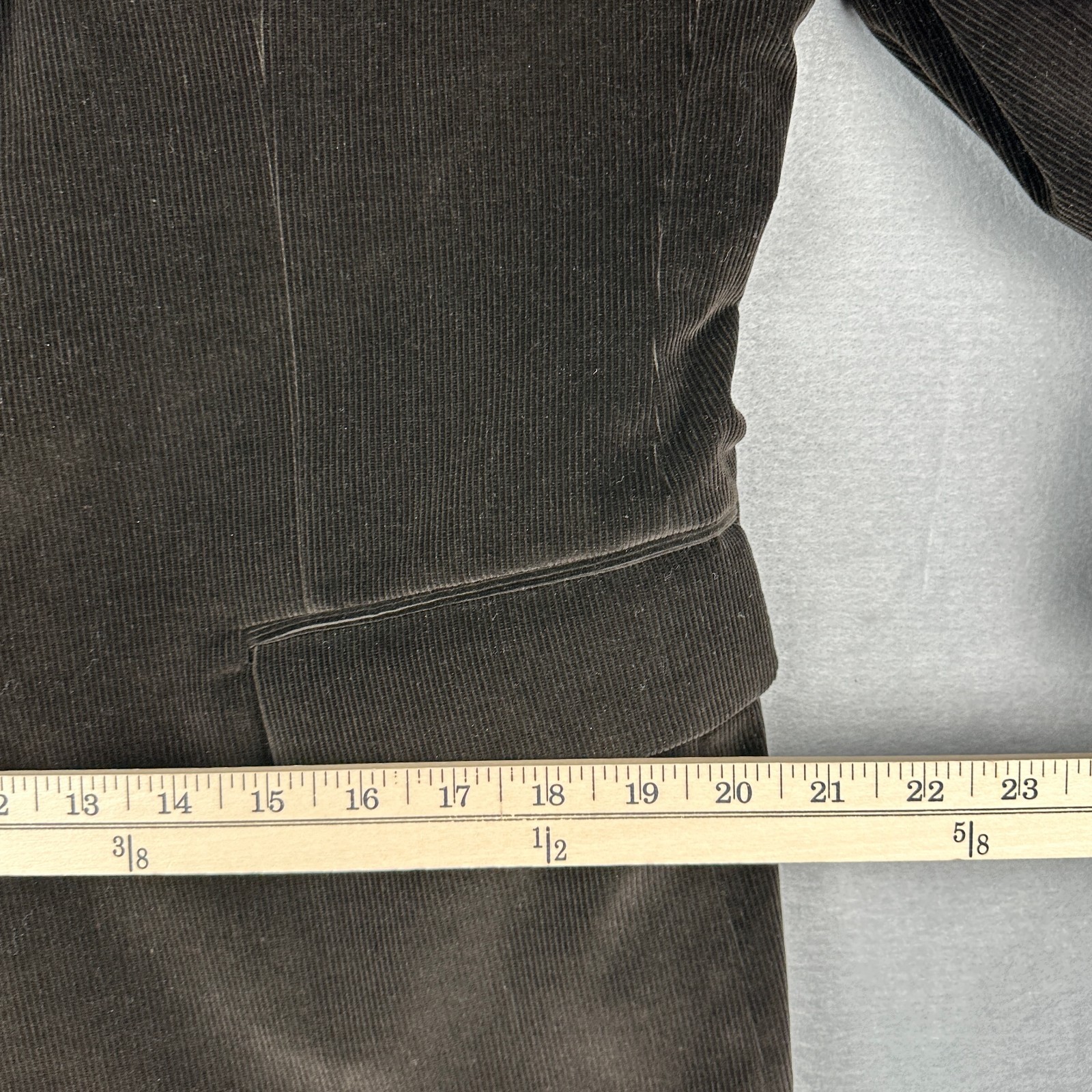 Loro Piana Sport Coat Mens 40S 40 Brown Corduroy Nordstrom Blazer Cotton Rayon