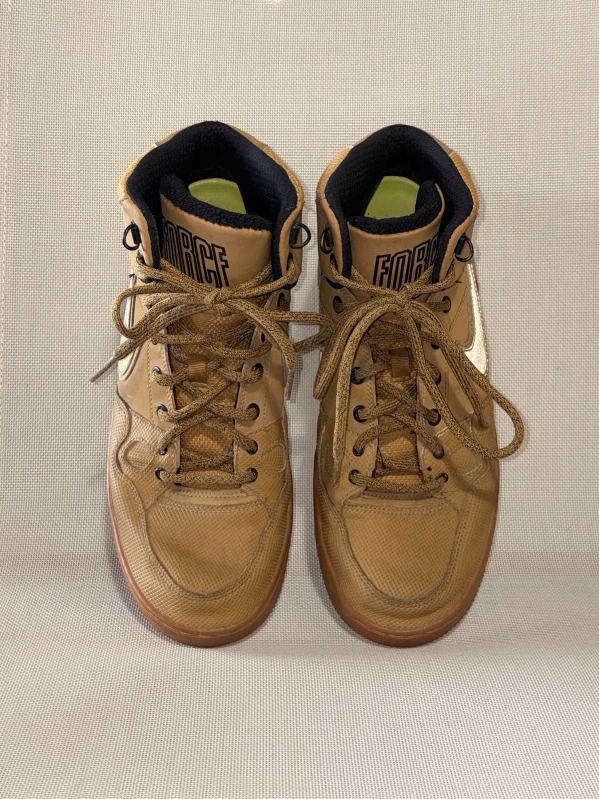 Nike Son of Force Winter Mid Wheat Size 10.5 807242-770