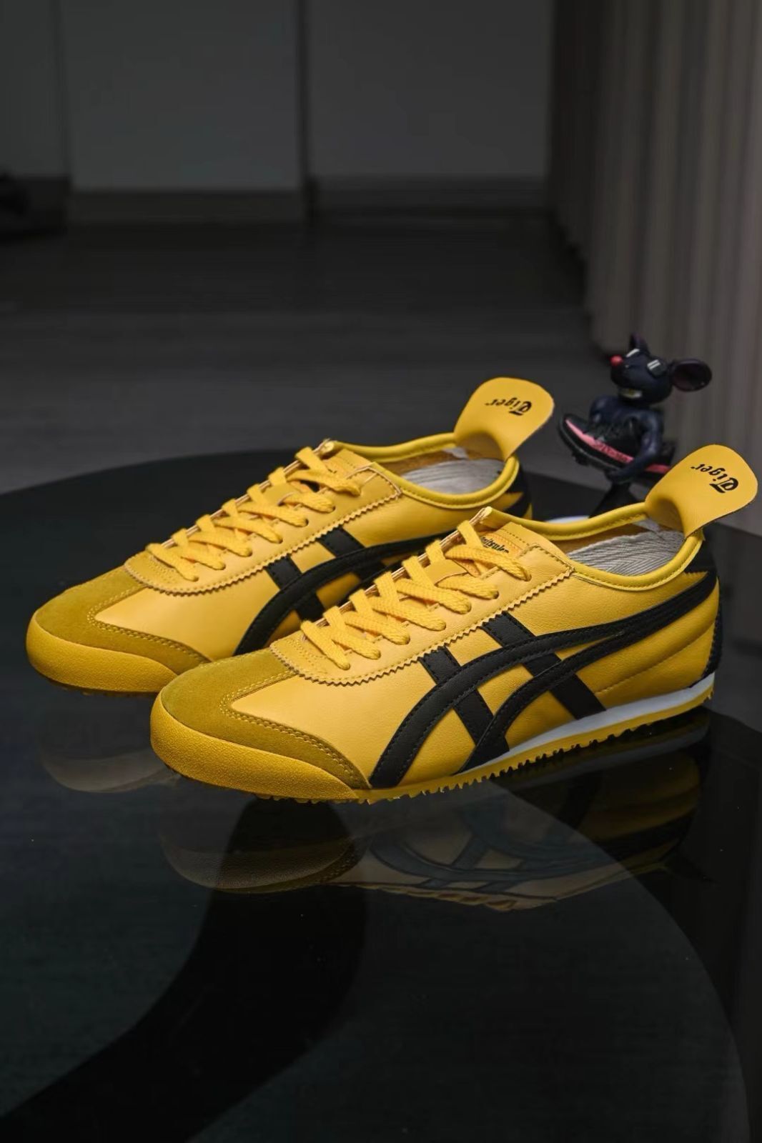Check Description Onitsuka Tiger Sneakers MEXICO 66 Yellow Many Sizes 6-9.5 acs
