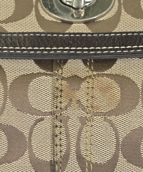 COACH Shoulder Bags BeigexBrown(Patterned) 2200691181103