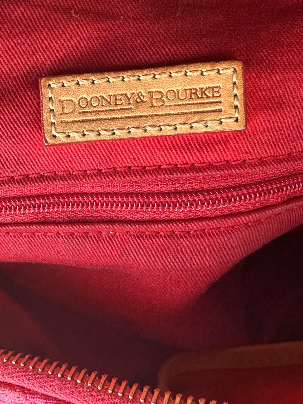 Dooney And Bourke Pink Monogram Venus Nina Shoulder Bag W/COA