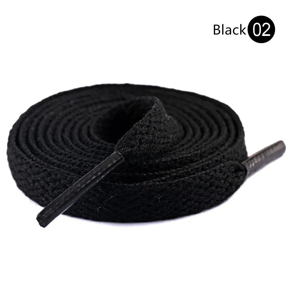 1 Pair Flat Shoelaces Replacement Shoe Laces for Sneakers Casual Sports Shoes