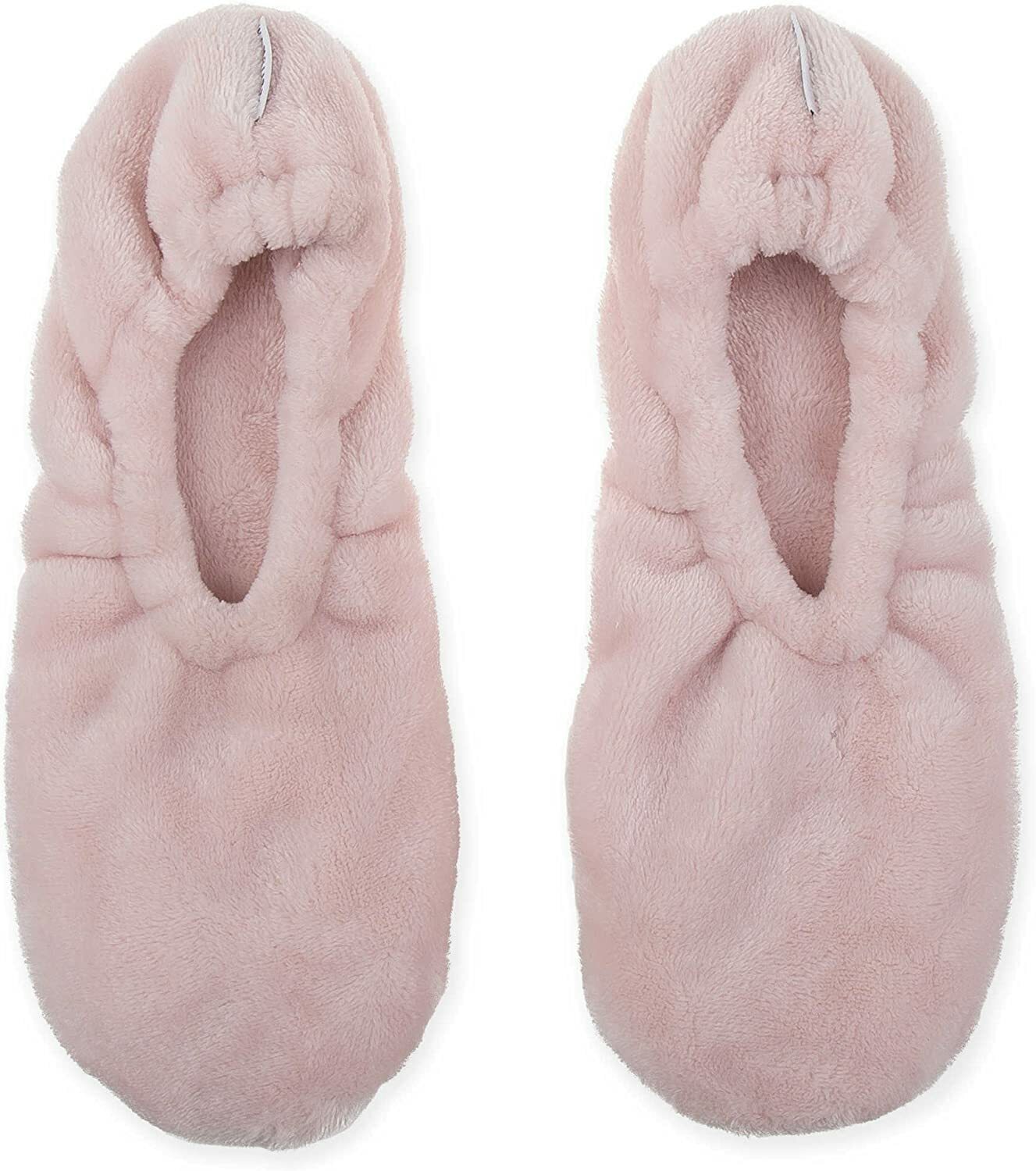 Wamsutta Ultra Plush Memory Foam Footies Slippers One Size Fits Most