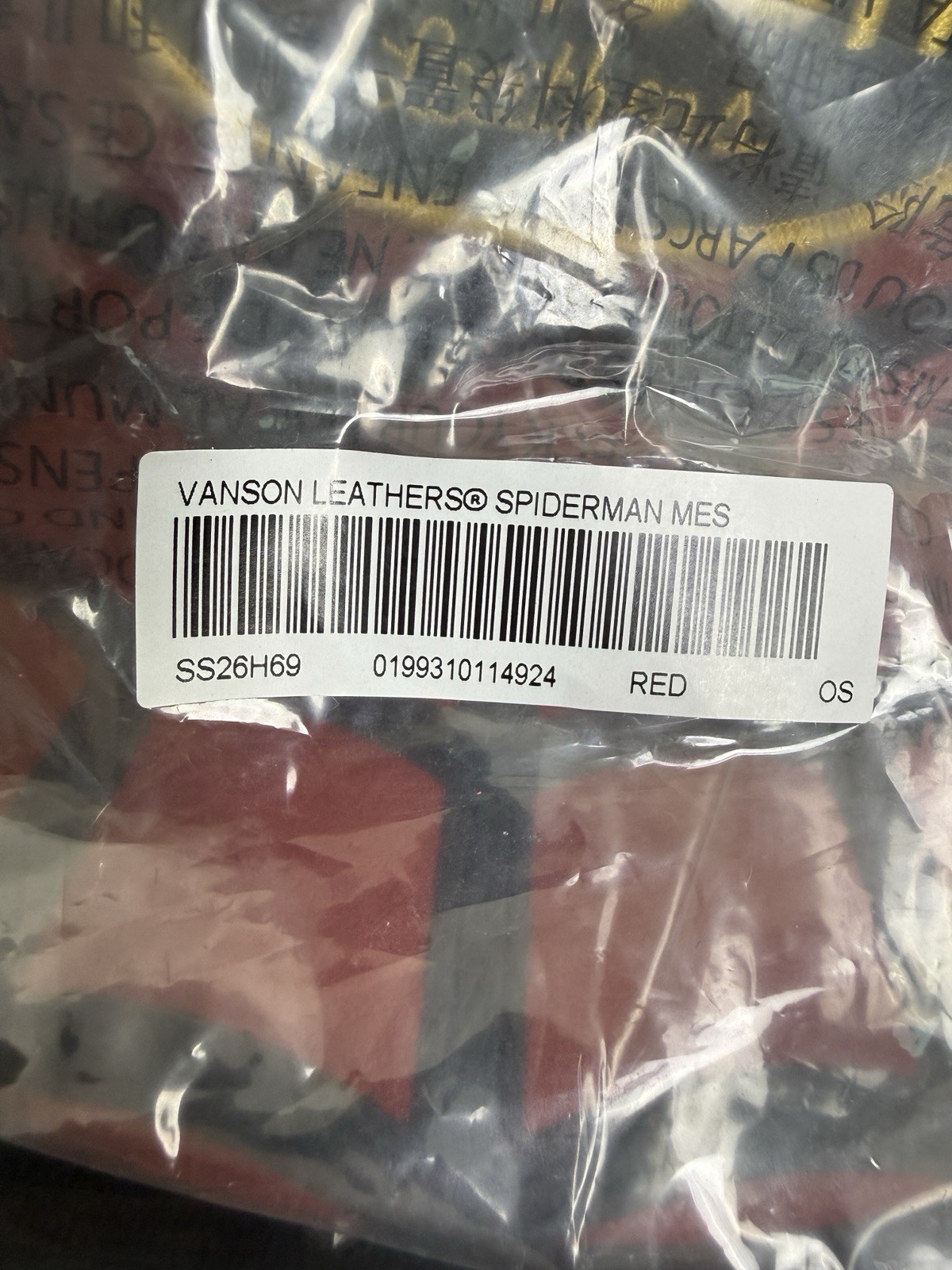 Supreme x Vanson Leathers Spider-Man Mesh Back 6-Panel Hat – Ships today 2026