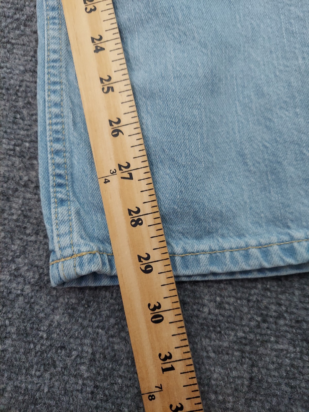 Gap Jeans Womens 28/6 Blue Vintage Flare High Rise Light Wash Denim Boho Western