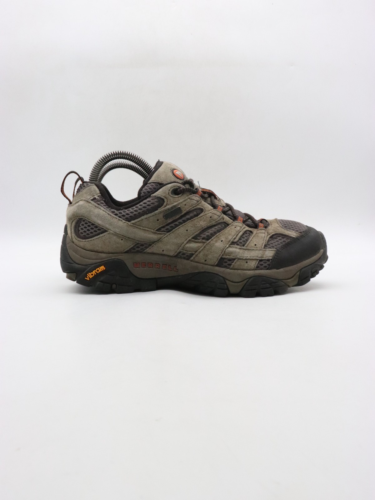 Merrell Moab 2 Waterproof Hiking Shoes Men’s 7 Beluga Grey J06029 Vibram